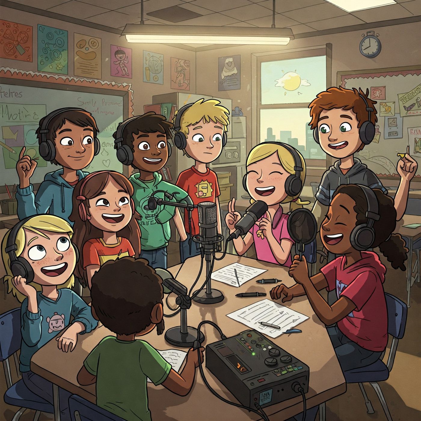 I podcast della 2B dell'I.C. Via Carotenuto 30 podcast artwork