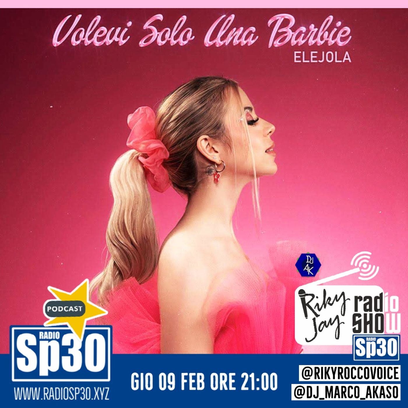 RikyJay Radio Show - ST.4 N.18 - ospite Elejola episode artwork