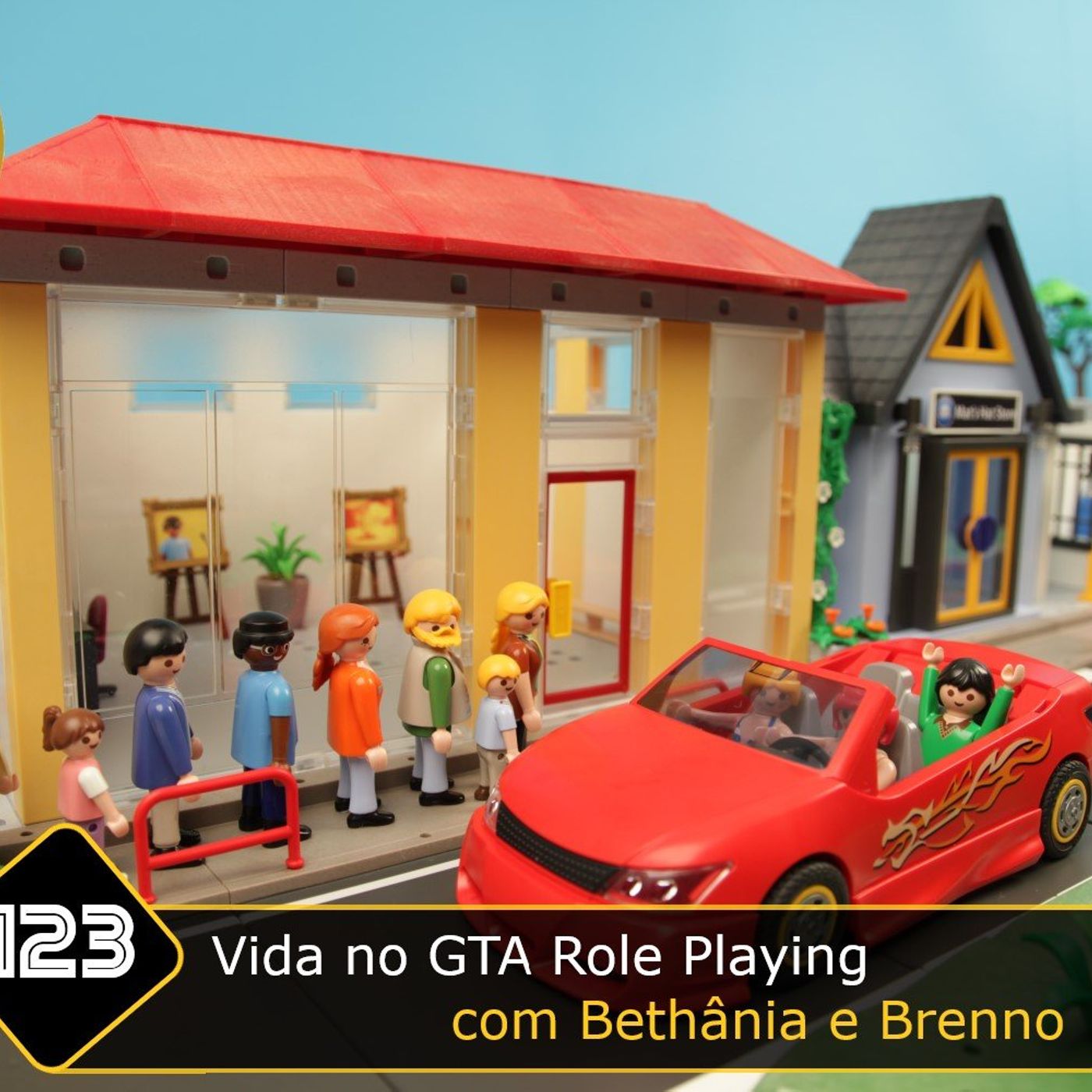 Fala Gamer Cast - #123 A vida no GTA Role Play episode artwork