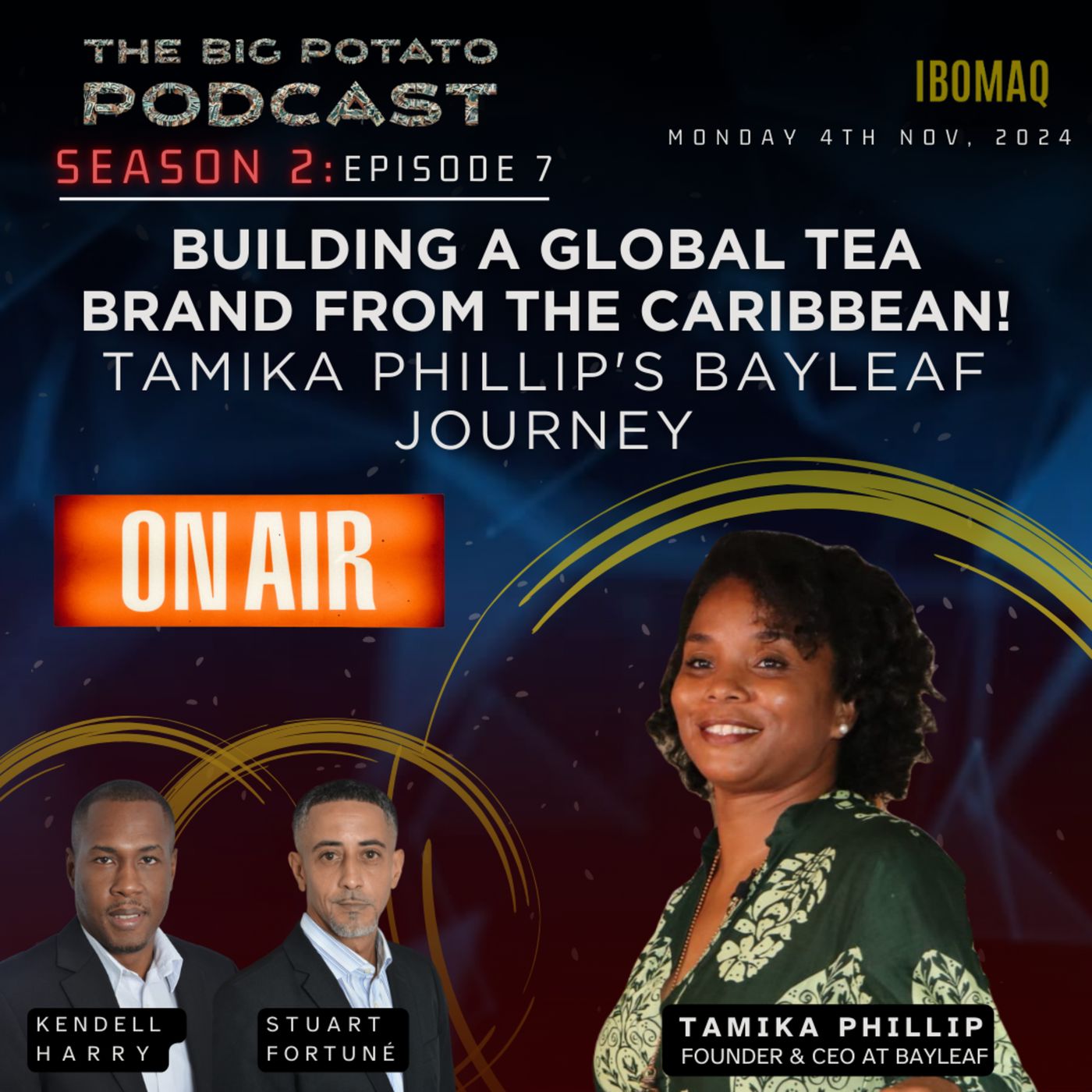 Building a Global Tea Brand from the Caribbean! Tamika Phillip's Bayleaf Journey. #Export #business episode artwork