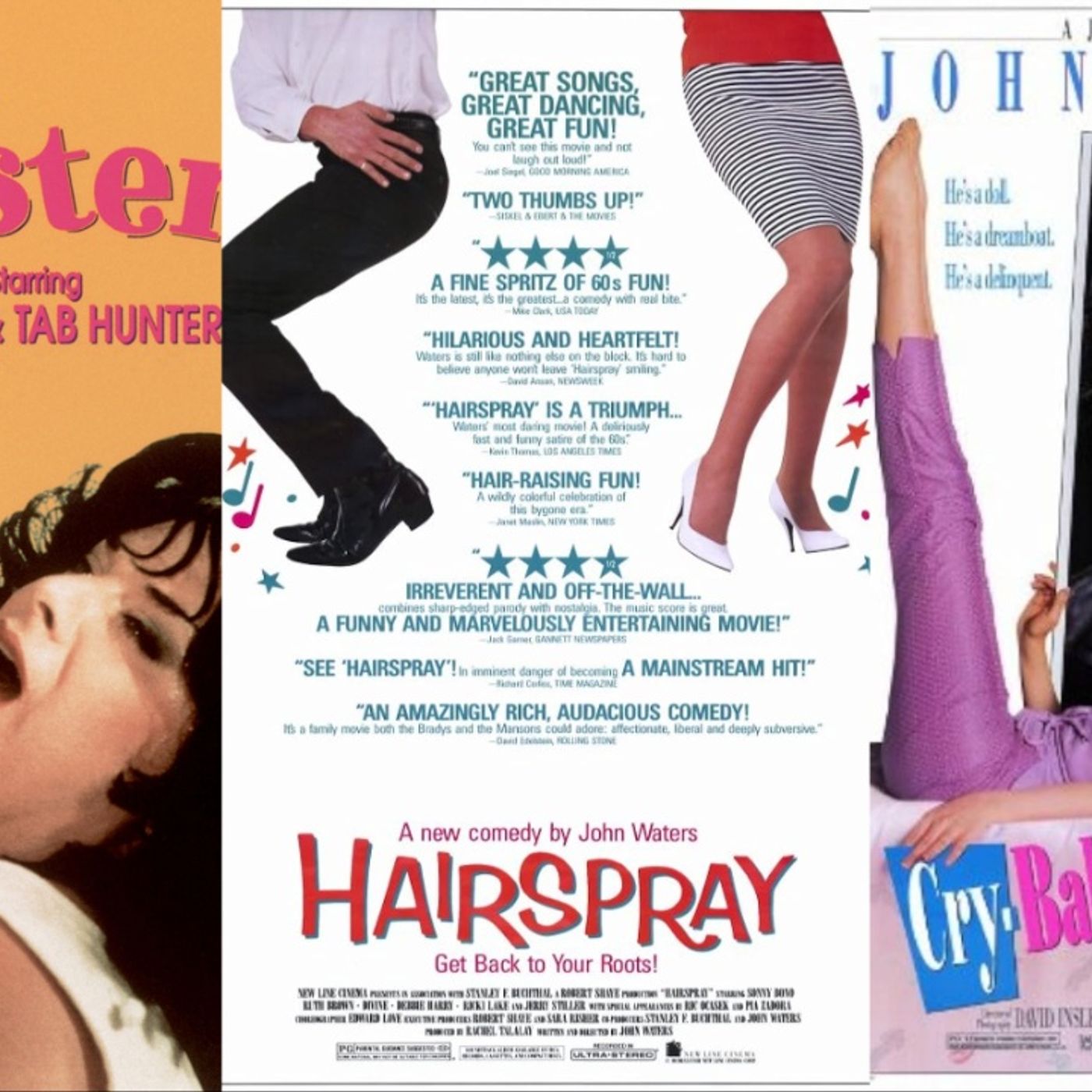 Triple Feature: Polyester/Hairspray/Cry-Baby