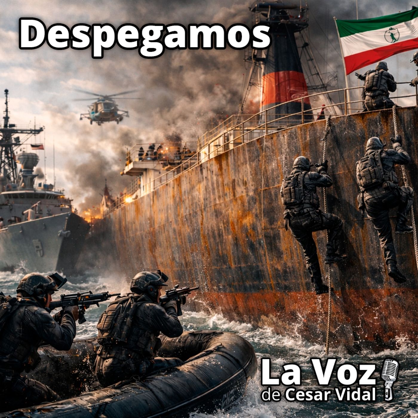 Despegamos: Piratas EEUU, ataque marroquí, fractura Irán, petroyuán árabe y golpe ucraniano - 20/04/26