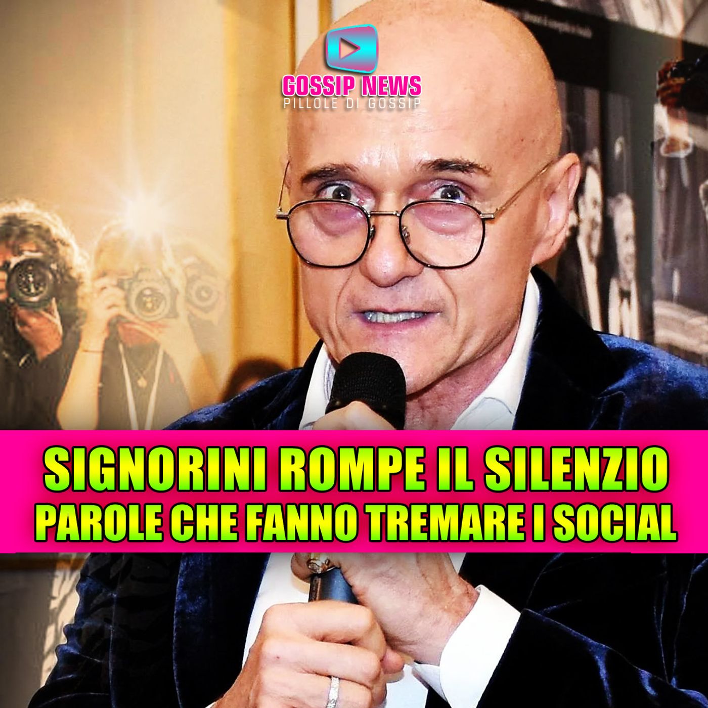 Signorini rompe il silenzio con parole che fanno tremare i social
