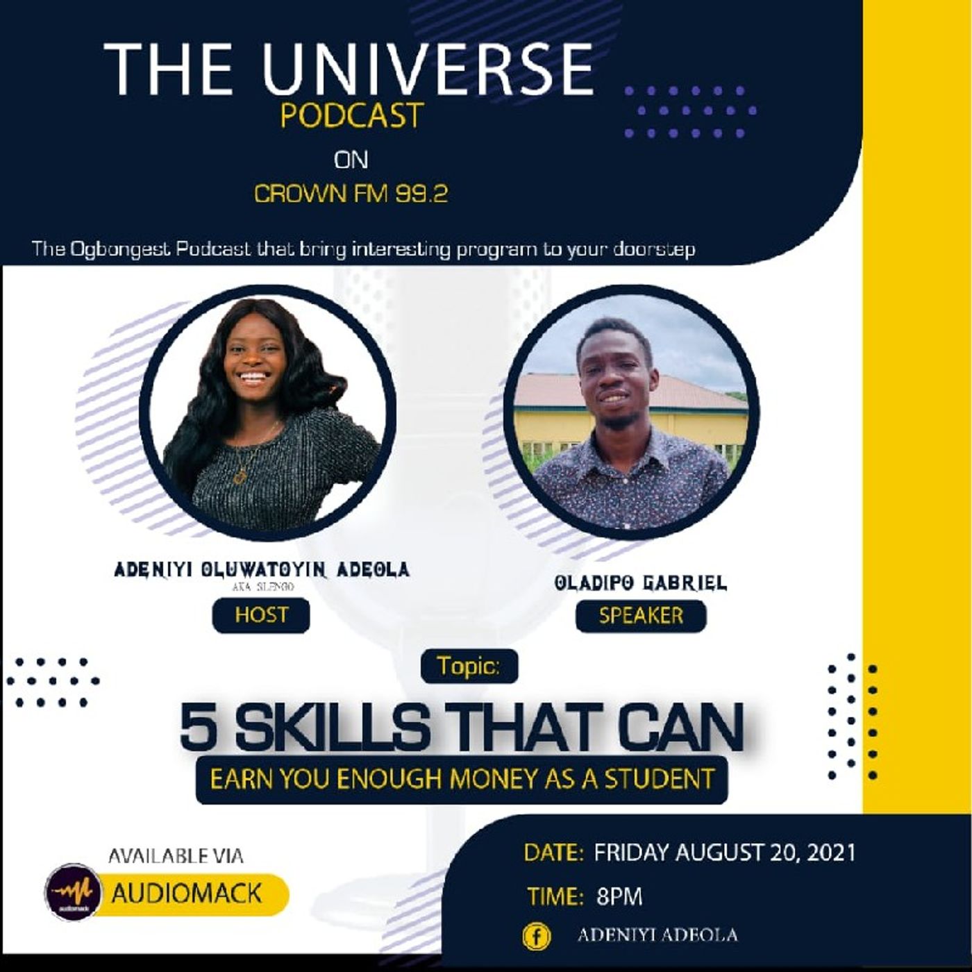 Adeniyi Oluwatoyin Adeola\'s podcast