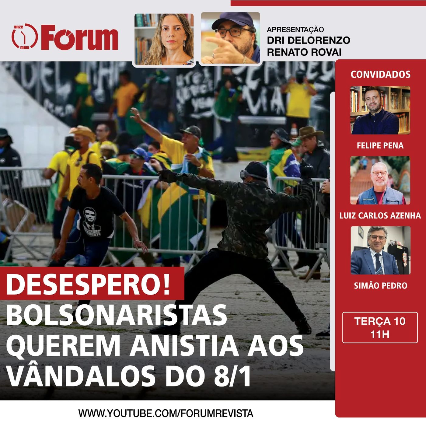 Anistia a condenados do 8/1 em votação na Câmara | 10.09.24 episode artwork