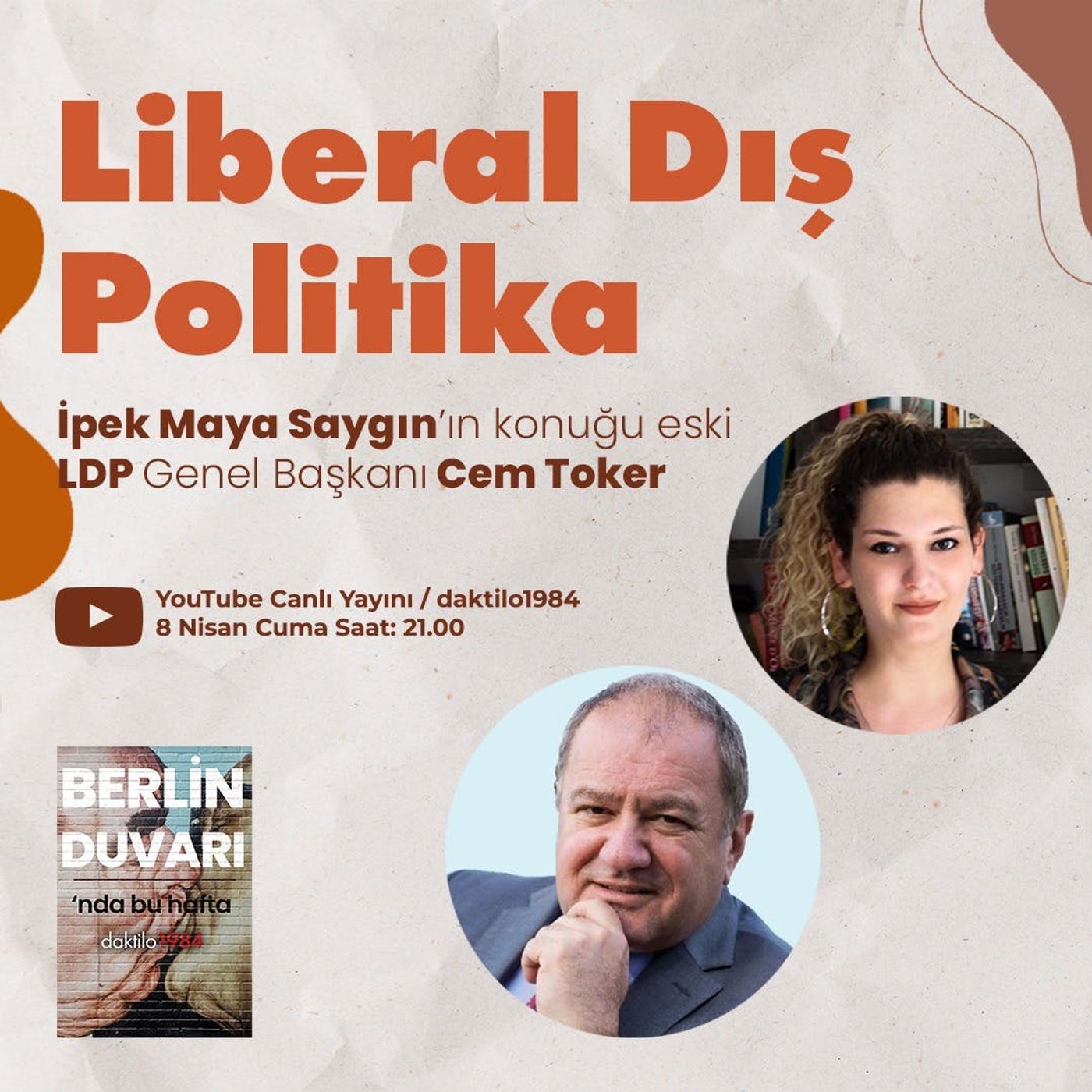 Liberal Dış Politika | Konuk: LDP MYK Üyesi Cem Toker | Berlin Duvarı #14 episode artwork