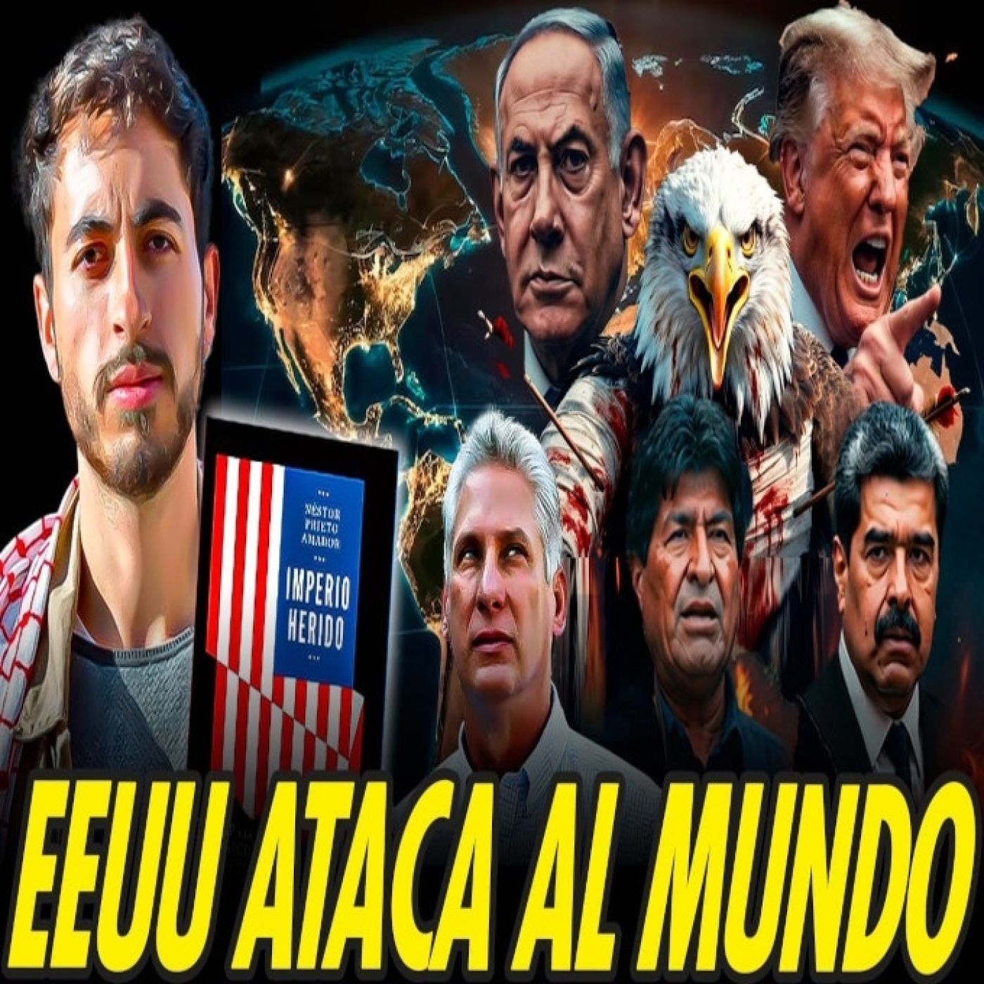 IMPERIO HERIDO: ATAQUES DE EEUU EN CUBA, VENEZUELA, BOLIVIA, GAZA E IRÁN. ENTREVISTA A NÉSTOR PRIETO episode artwork
