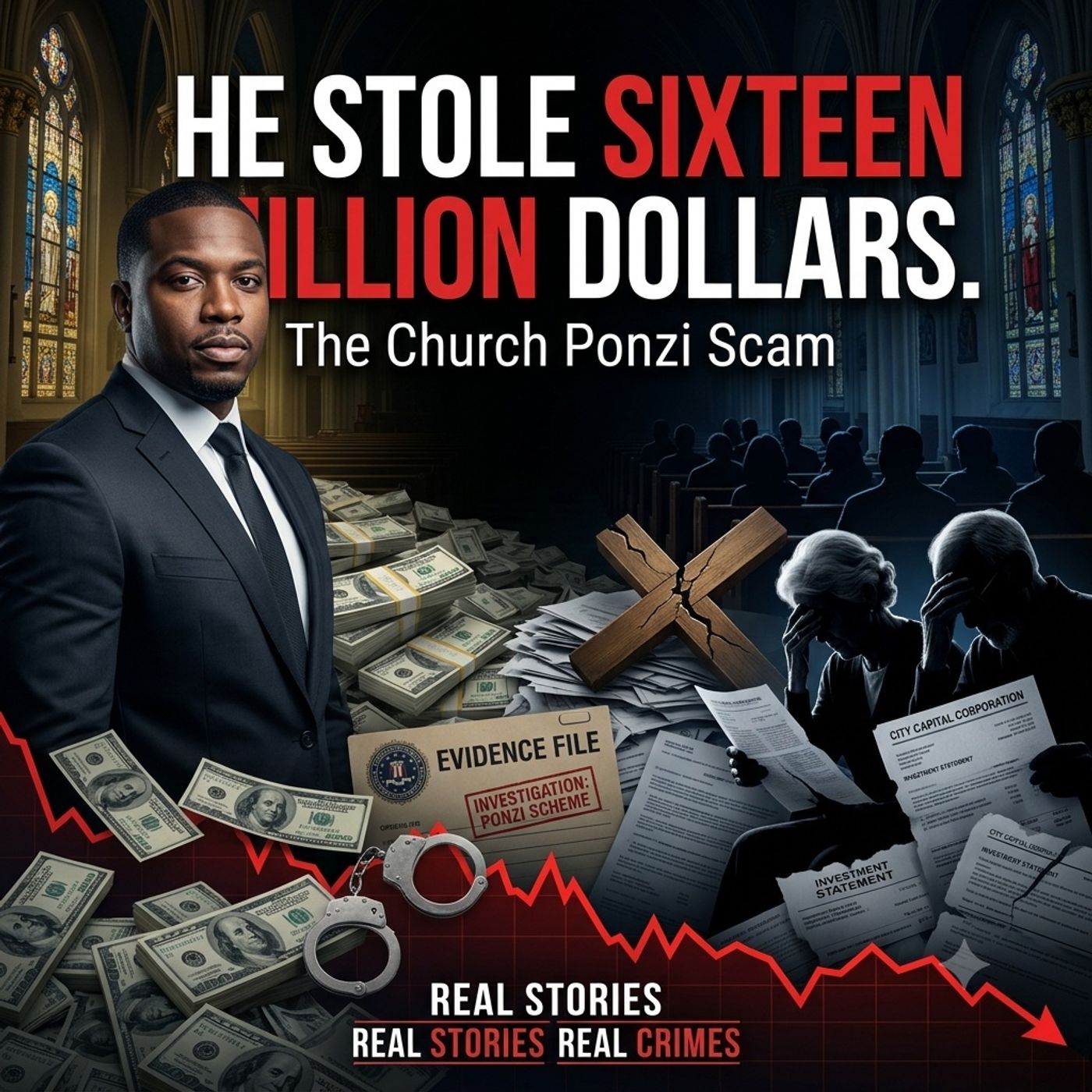 HE STOLE SIXTEEN MILLION DOLLARS
