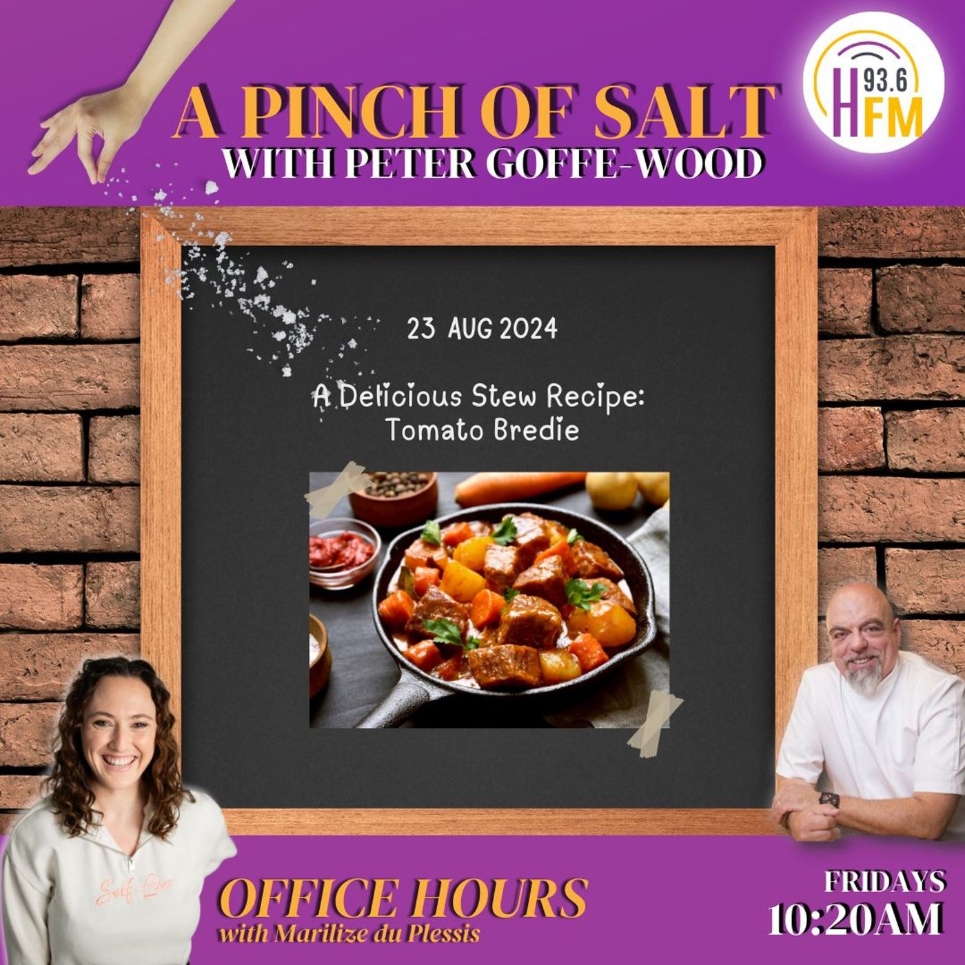A Pinch Of Salt With Peter Goffe-Wood - 23 August 2024 episode artwork