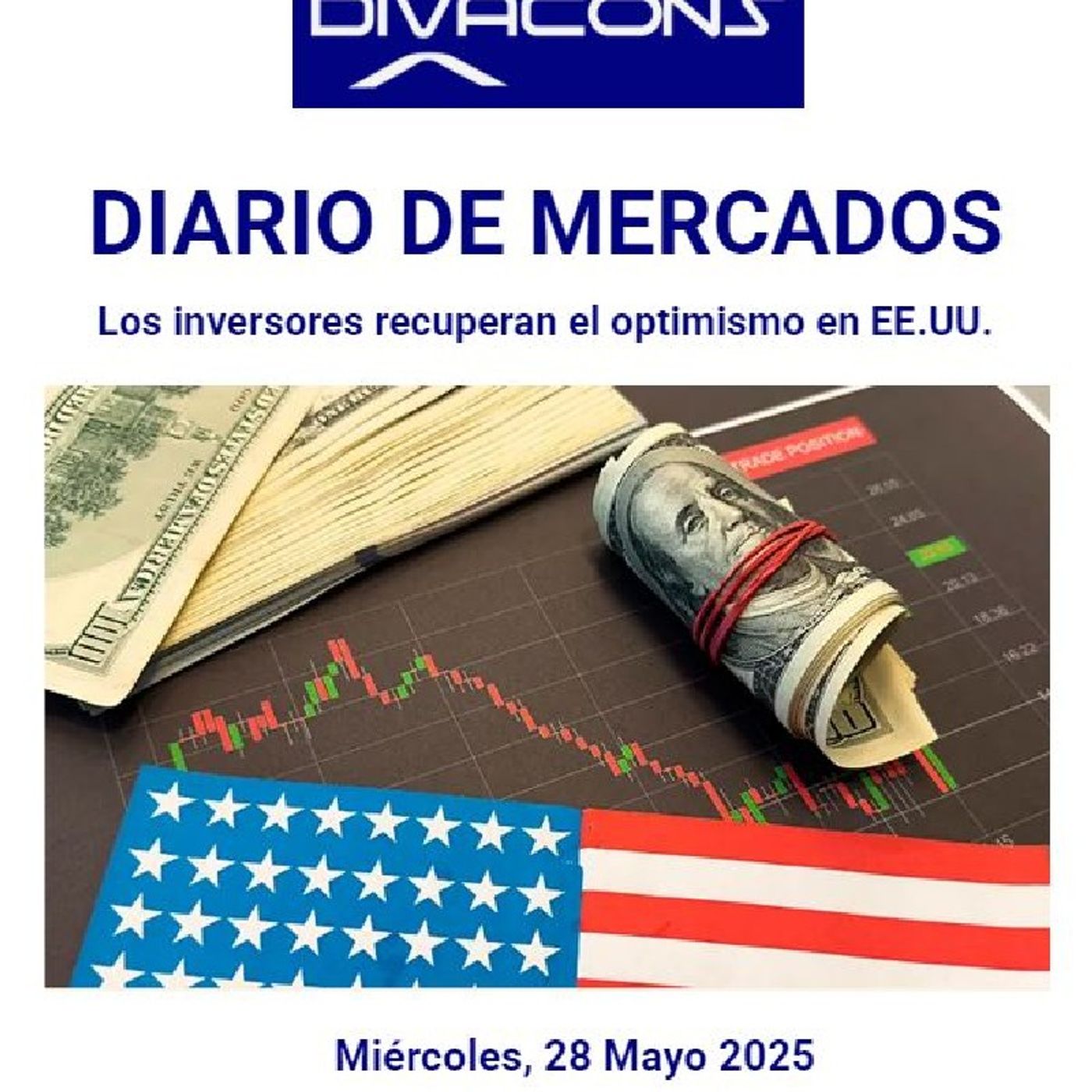 PODCAST en abierto DIARIO DE MERCADOS Miércoles 28 Mayo 2025 episode artwork