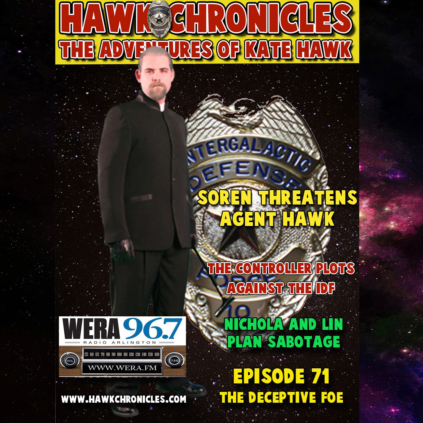 Episode 71 Hawk Chronicles "The Deceptive Foe" episode artwork