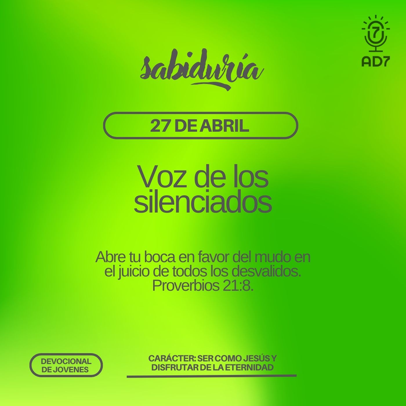 AD7 Devocional - Hoy es Tendencia