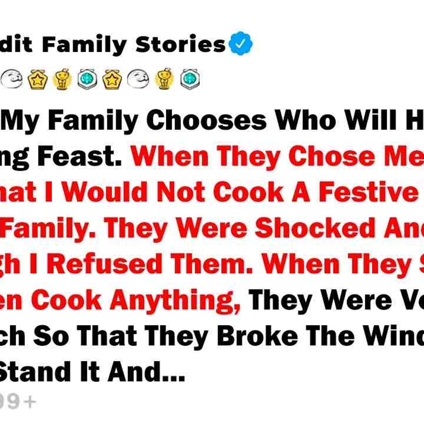 Every Year My Family Chooses Who Will Host The Thanksgiving Feast... - Best Reddit Stories