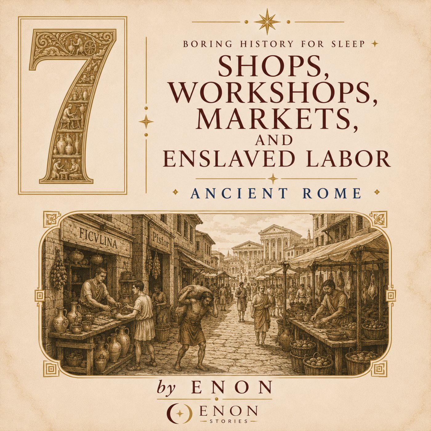 Ancient Rome - SHOPS, WORKSHOPS, MARKETS, AND ENSLAVED LABOR episode artwork
