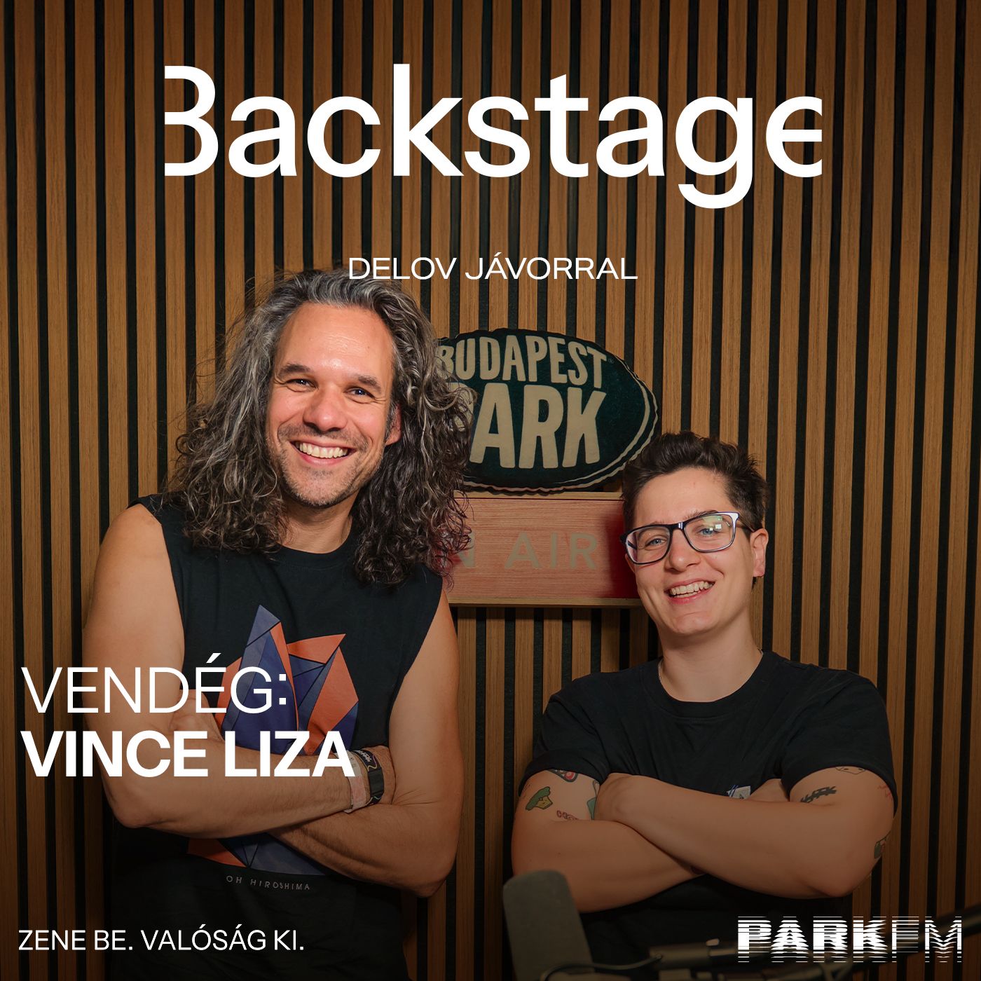 Backstage / Delov Jávor, vendég: Vince Liza a Park FM-en! 2025 episode artwork