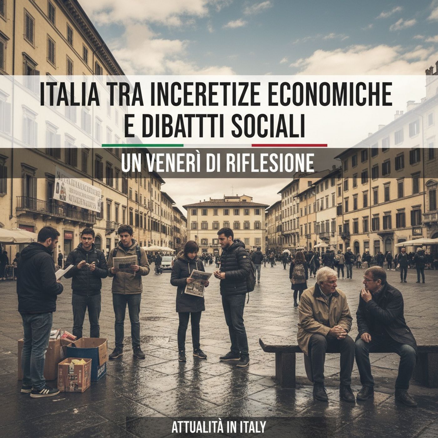 Italia tra Incertezze Economiche e Dibattiti Sociali: Un Venerdì di Riflessione episode artwork