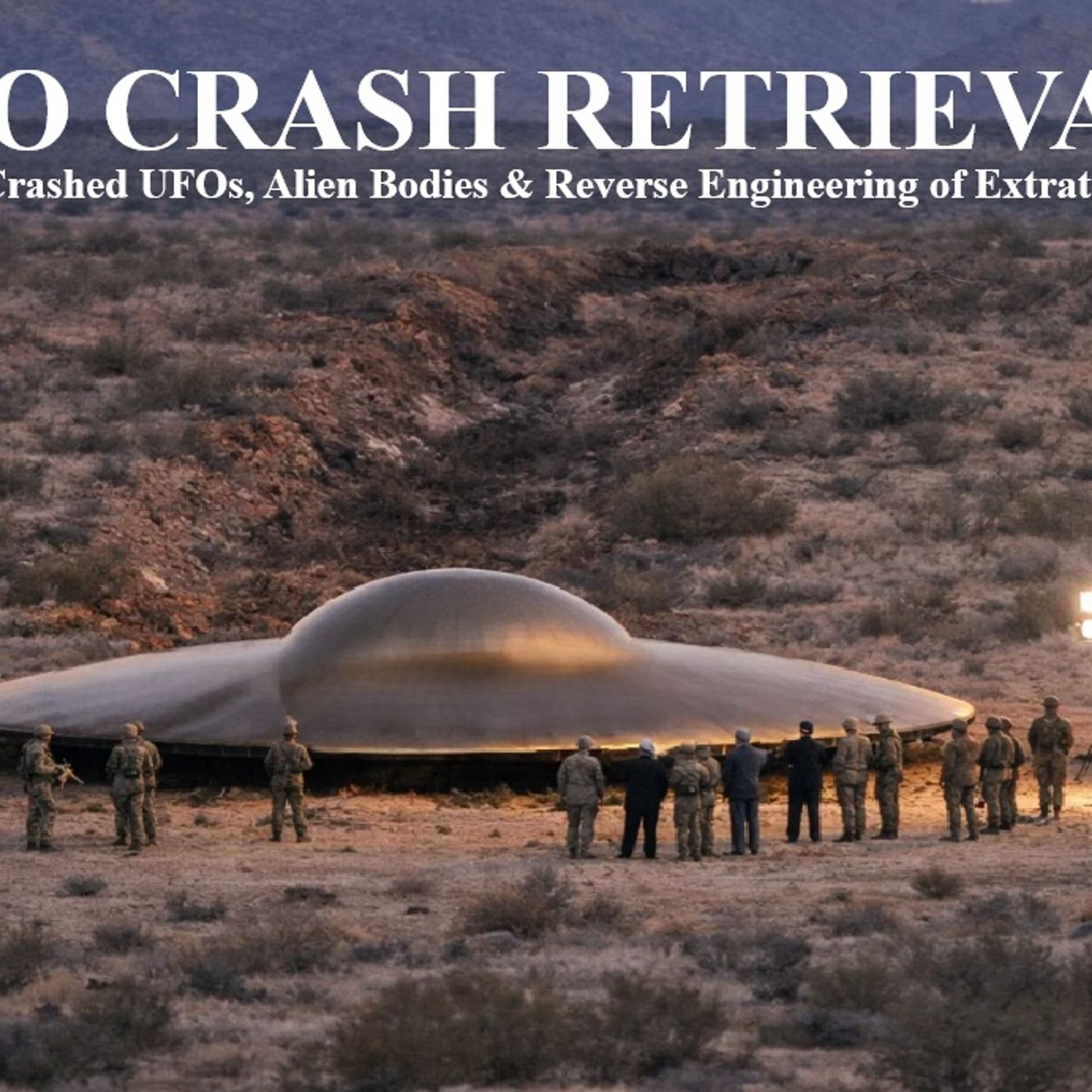 UFO Crash/Retrievals: Ten Stories of Crashed UFO, Alien Bodies & Reverse-Engineering of ET Craft
