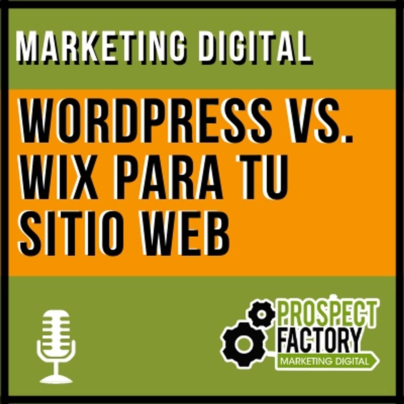 WordPress Vs Wix para tu sitio web | Prospect Factory episode artwork