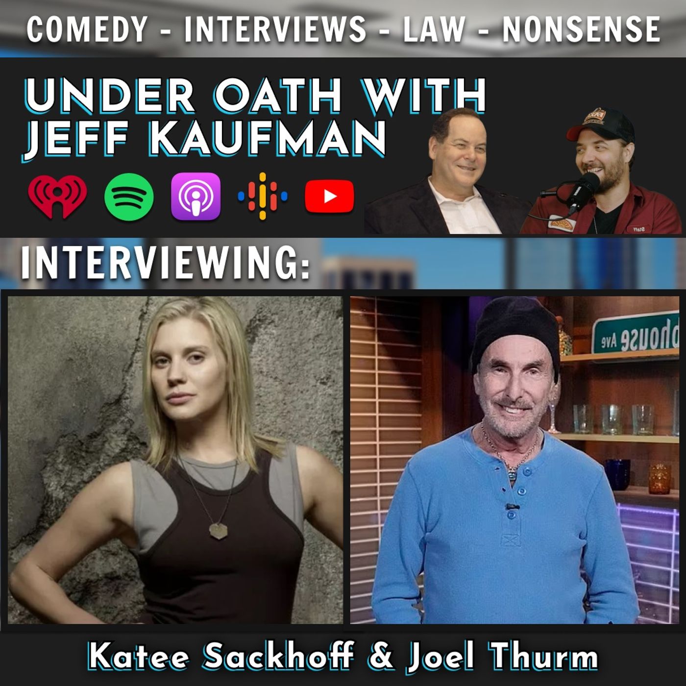 Ep. 57 Castings, Castings, and Castings W/ Katee Sackhoff & Joel Thurm