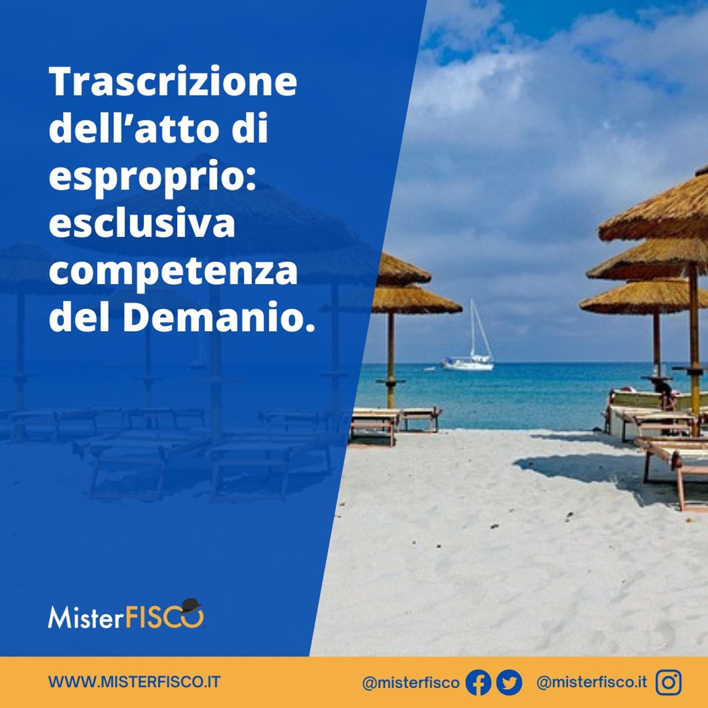 Trascrizione dell’atto di esproprio esclusiva competenza del Demanio episode artwork