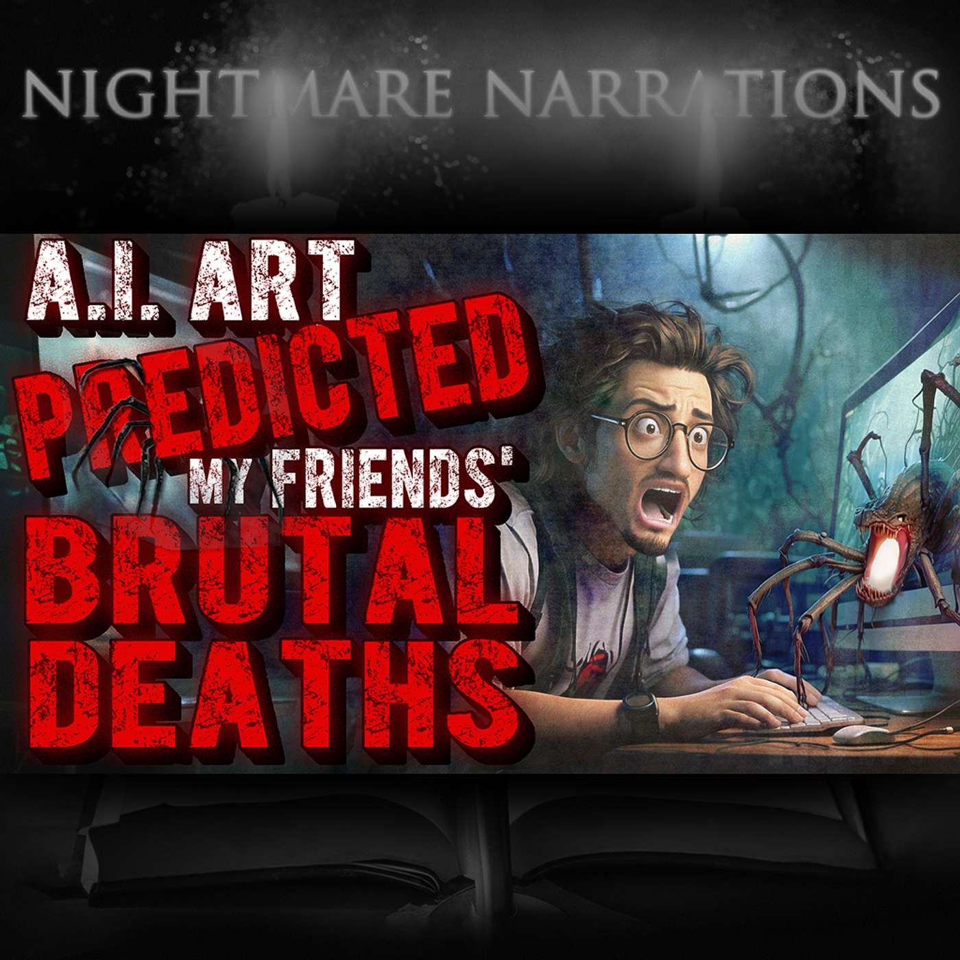 Chilling: AI Art Predicted My Friends' Brutal Deaths - Scary story - AI Predicts Horrifying Fates