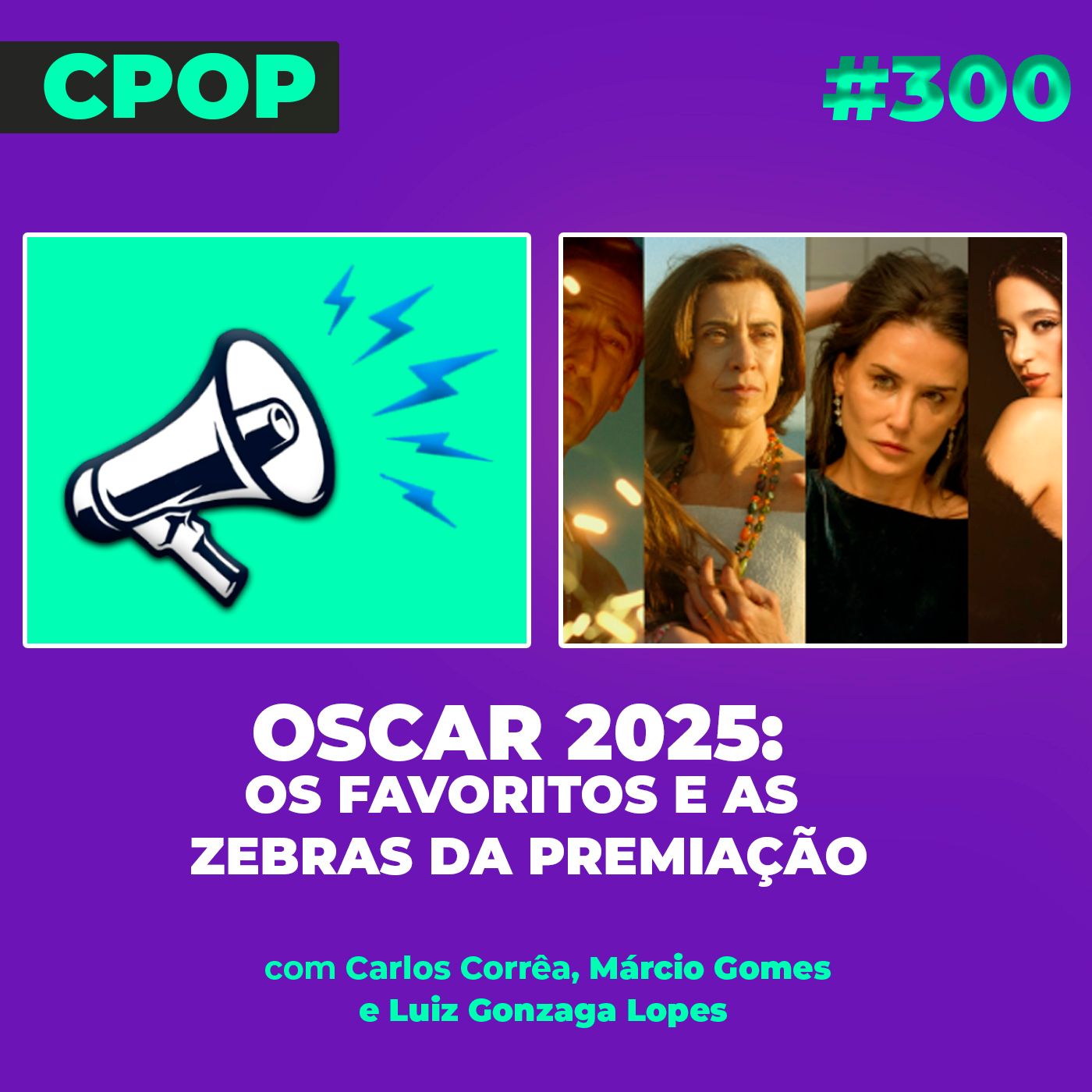 #300: Oscar 2025: Os favoritos e as zebras da premiação episode artwork