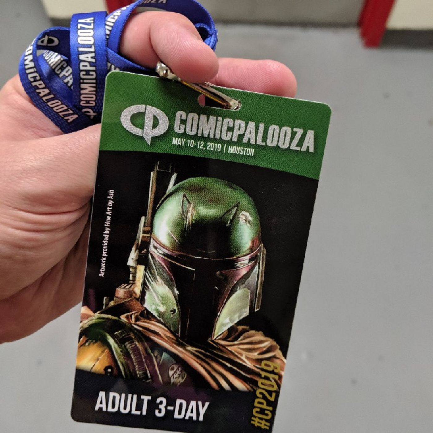 Comicpalooza 2019 episode artwork