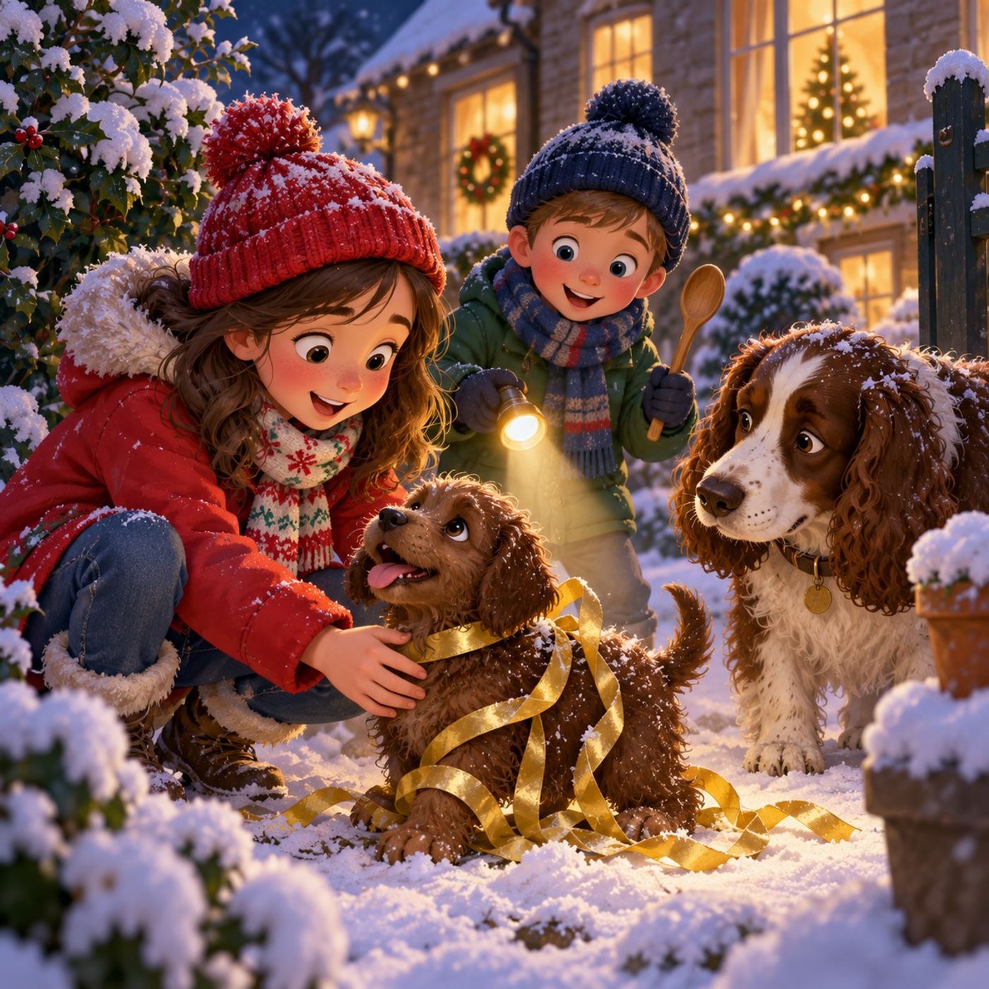 A Puppy for Christmas
