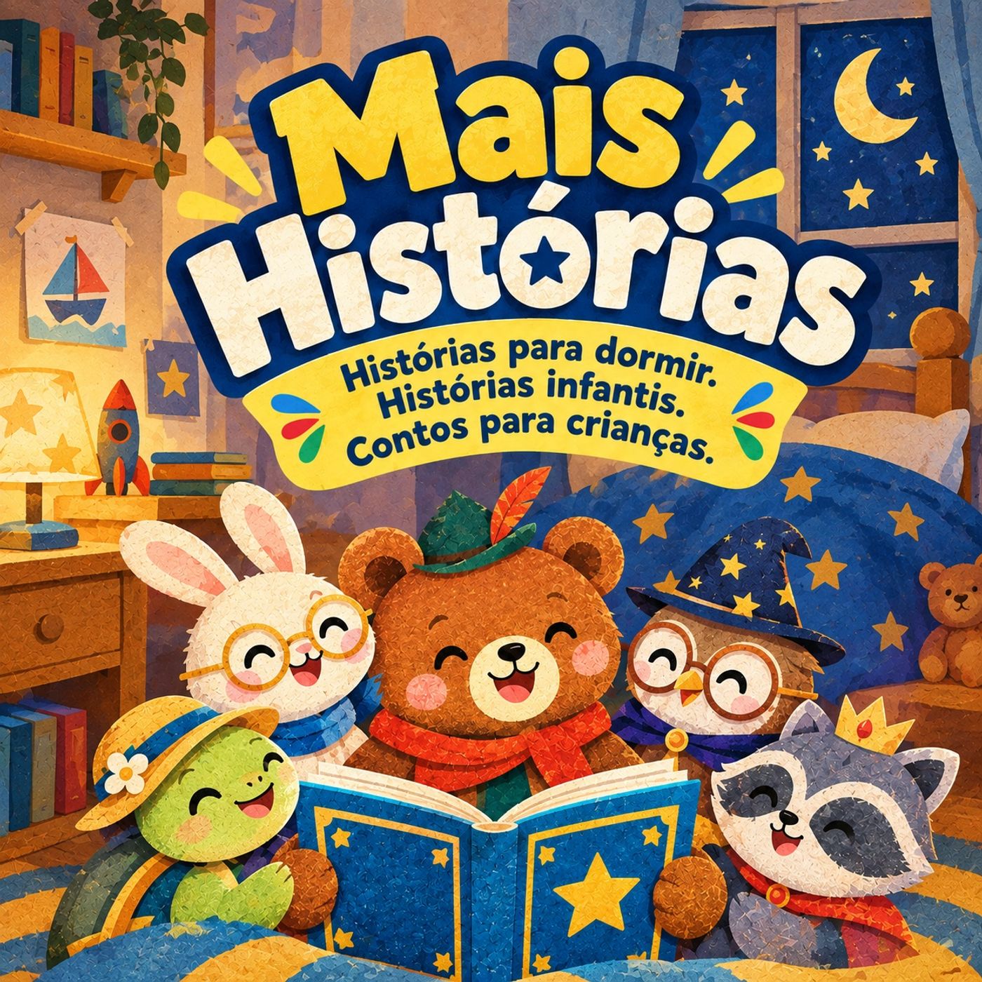 Mais Histórias｜Histórias para dormir。Histórias infantis。Contos para crianças cover art