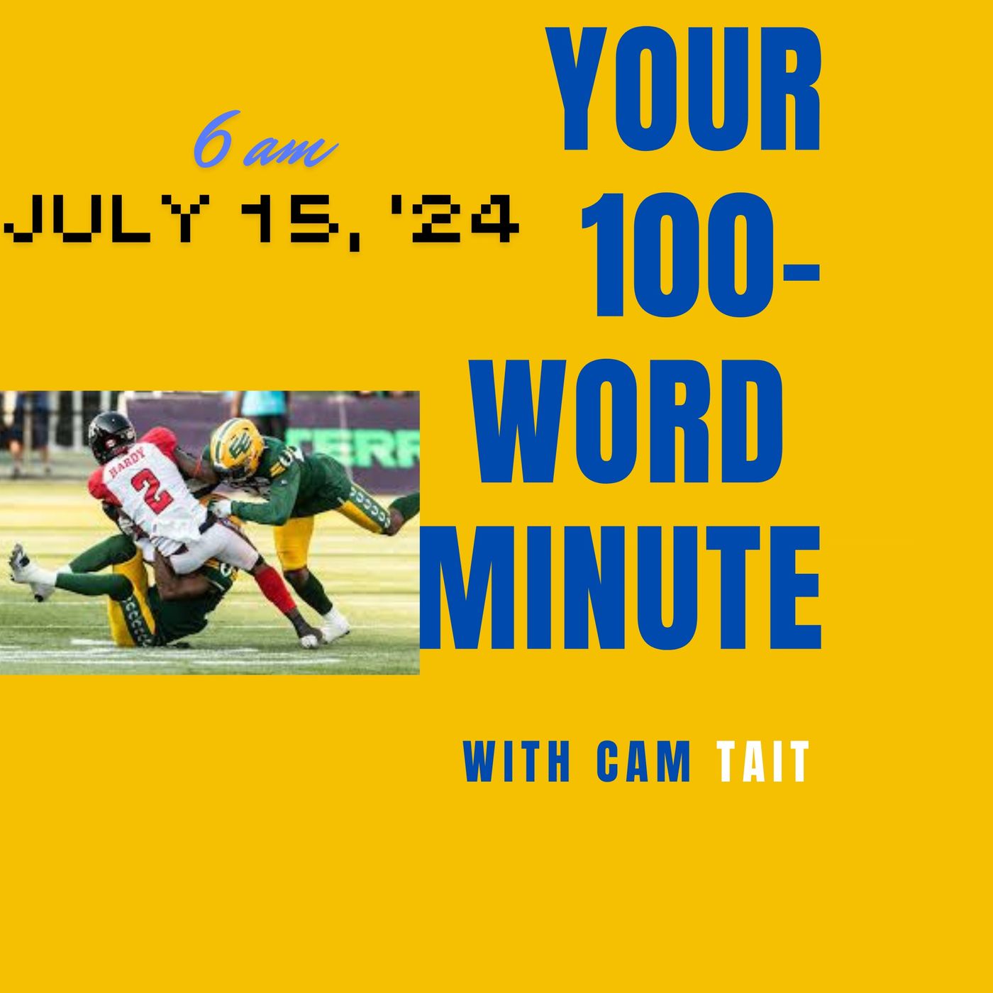 Cam Tait\'s 100-word minute