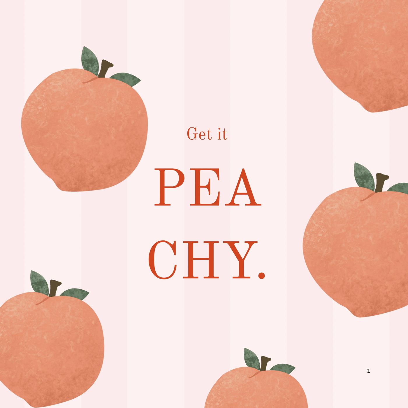 Get it Peachy