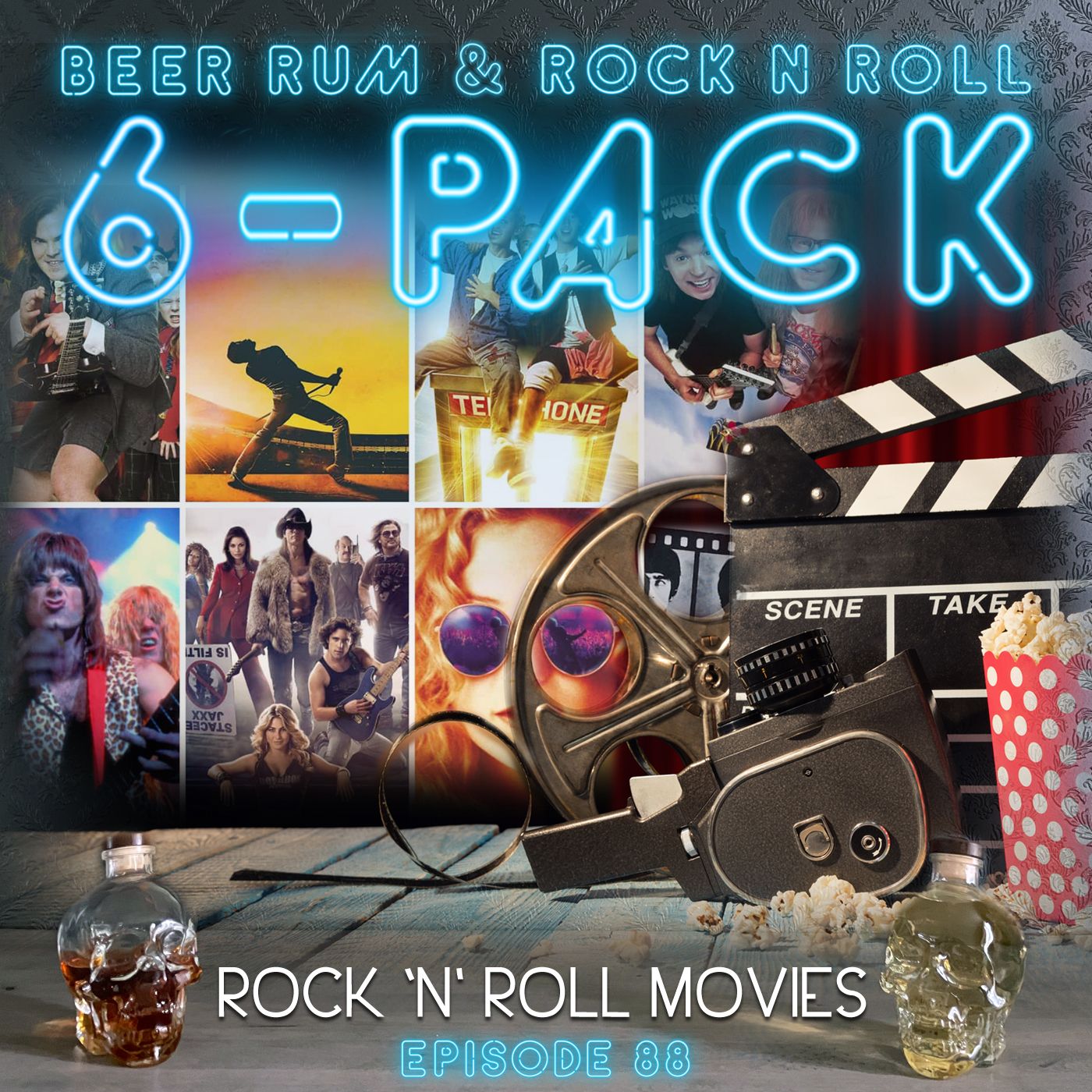 Episode 88 | 'ROCK 'N' ROLL MOVIES' 6-PACK with THE CALGARY CRUE