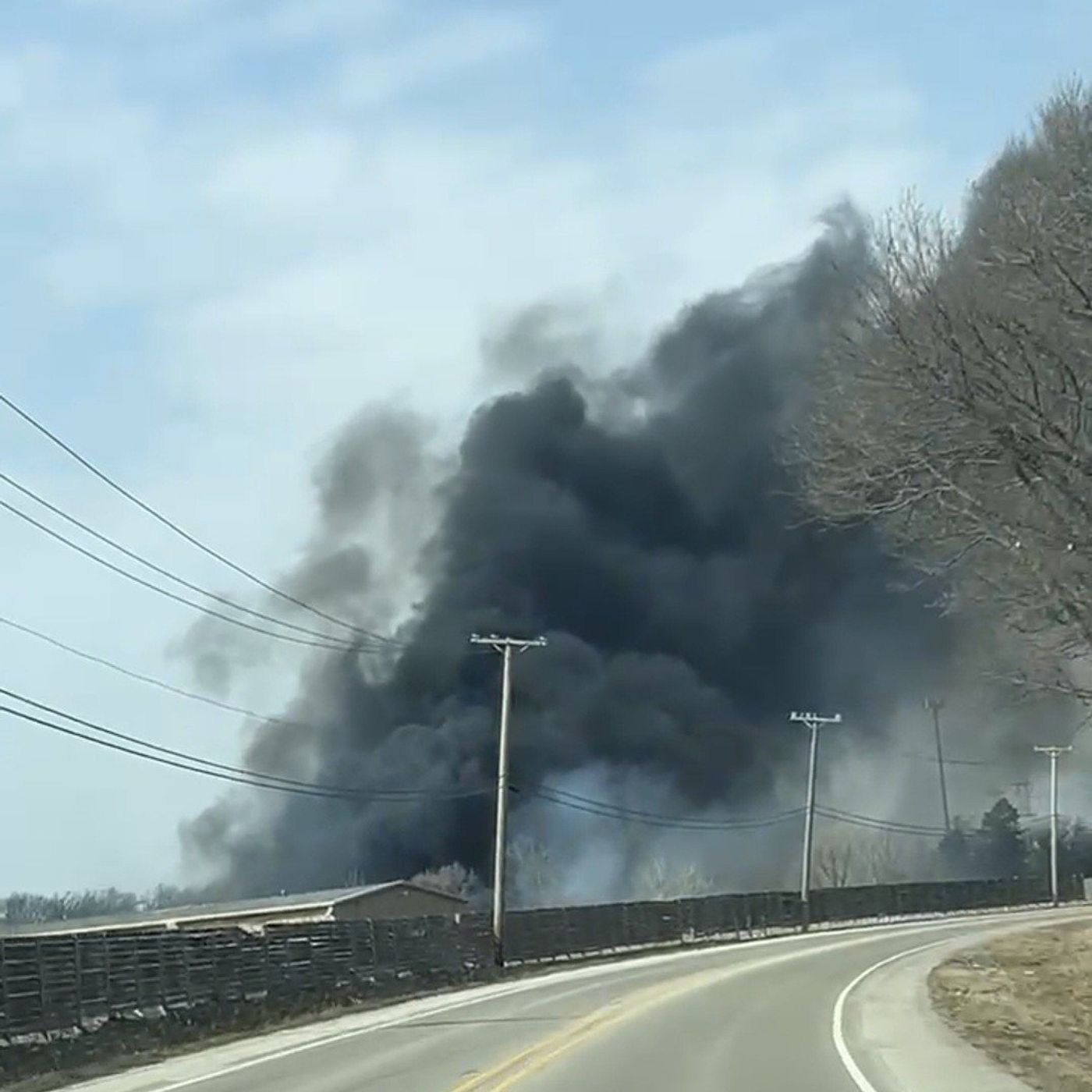 Brush fire near Holiday Hills on Wednesday causes smoke plume episode artwork