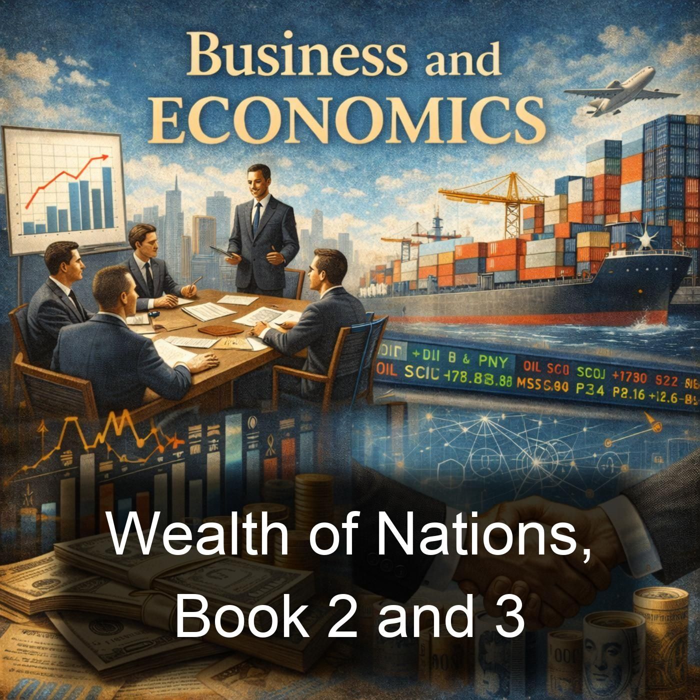Wealth of Nations, Book 2 and 3 cover art