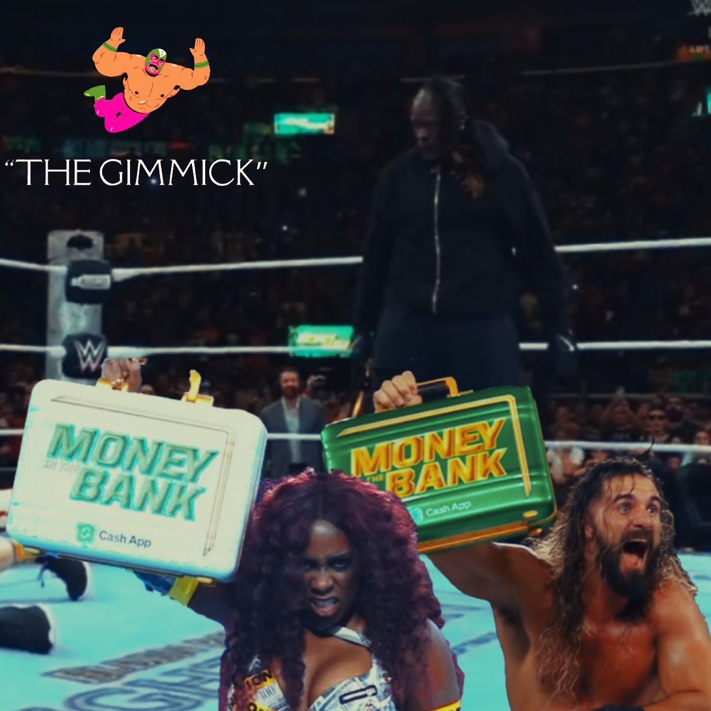 cover of episode WWE Money In The Bank Review, Is R-Truth Return A Work? Mariah May Debuts In NXT : The Gimmick