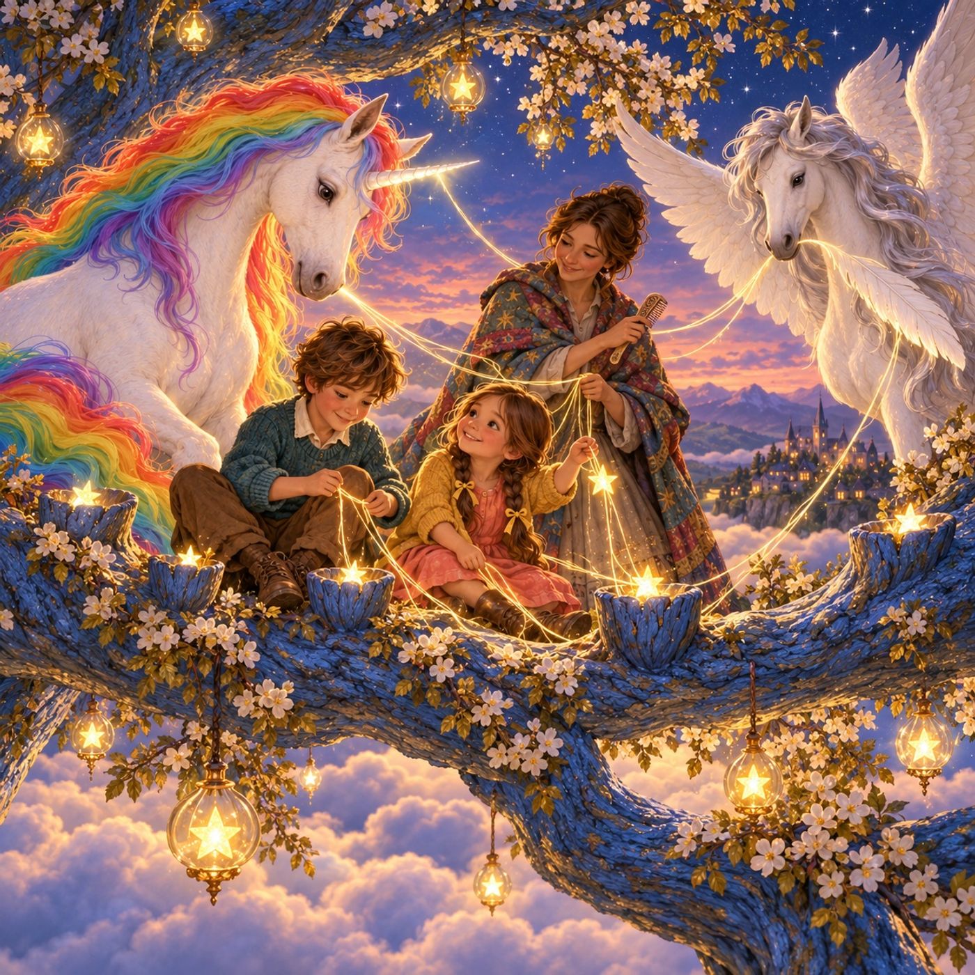 The Star in the Wish-Web