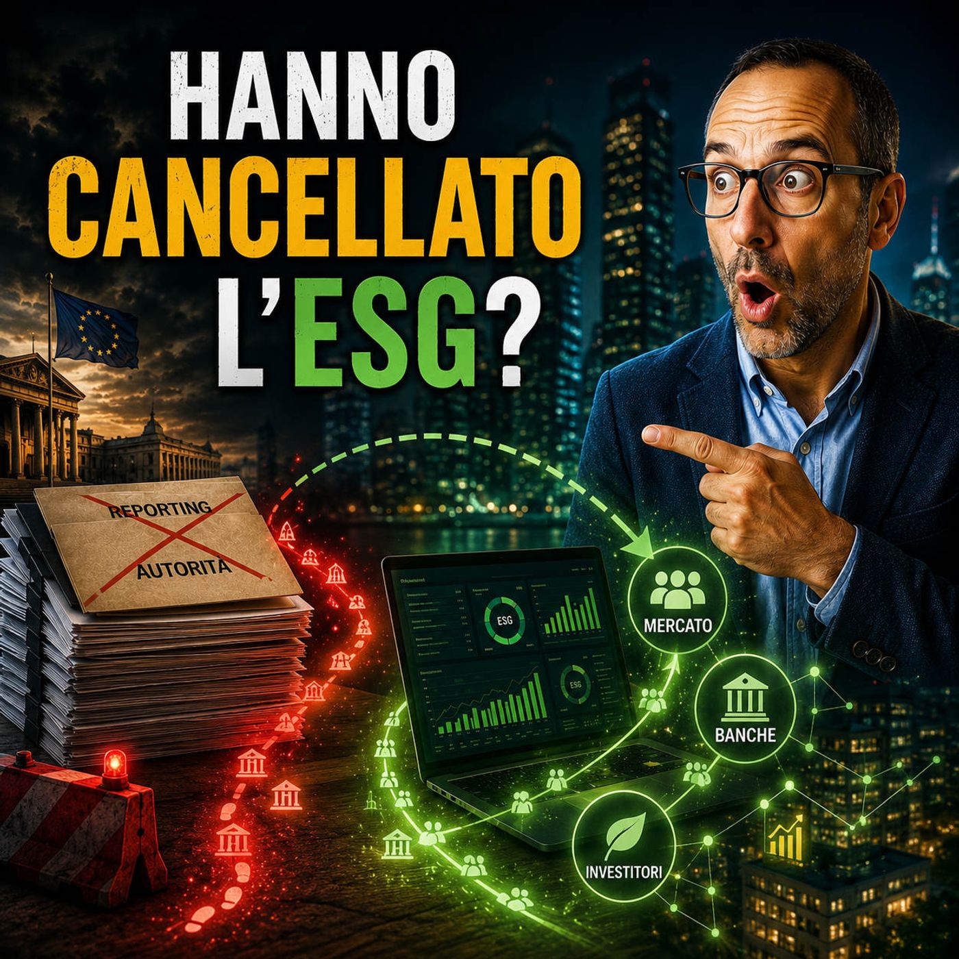 Hanno cancellato l'ESG? No: l'hanno spostato in banca. episode artwork