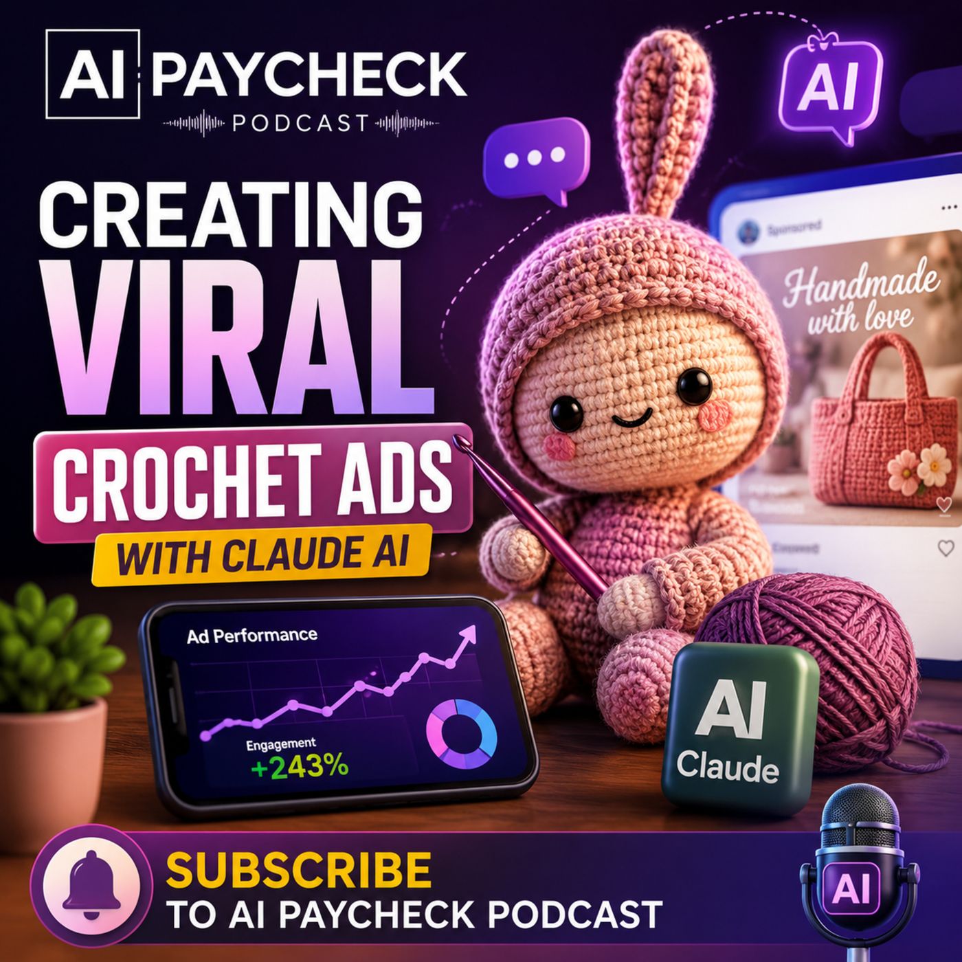 Creating Viral Crochet Ads with Claude AI