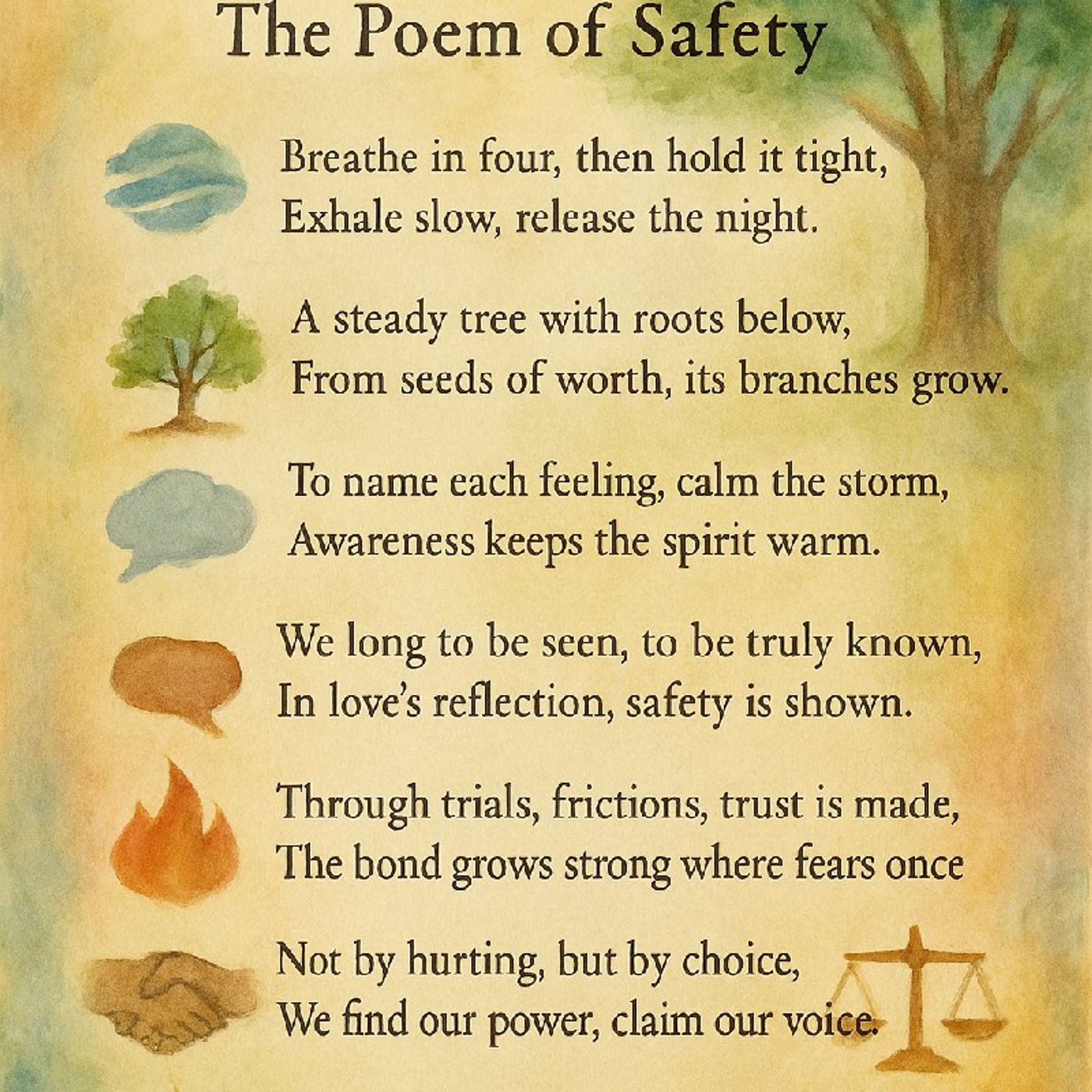 The poem of safety