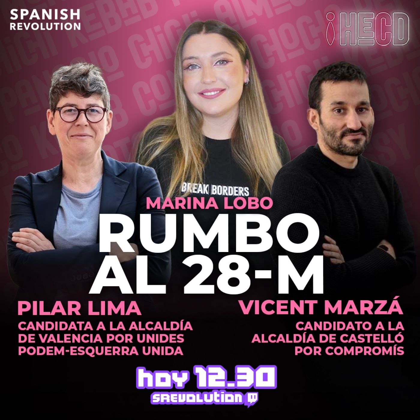 HECD! 263 - Rumbo al 28M: Hoy con Pilar Lima y Vicent Marzá + Lucía Echevarría se hace un Xokas