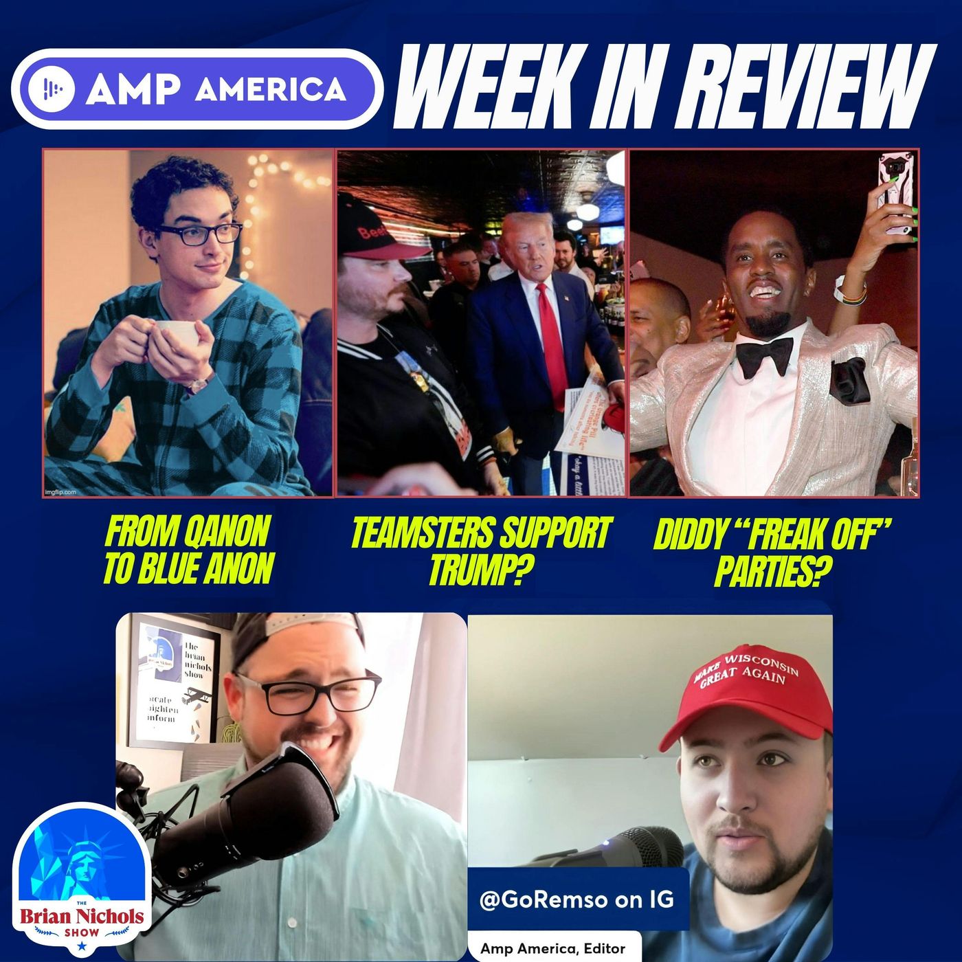 903: Is P. Diddy the New Jeffrey Epstein? | Week in Review - podcast episode cover