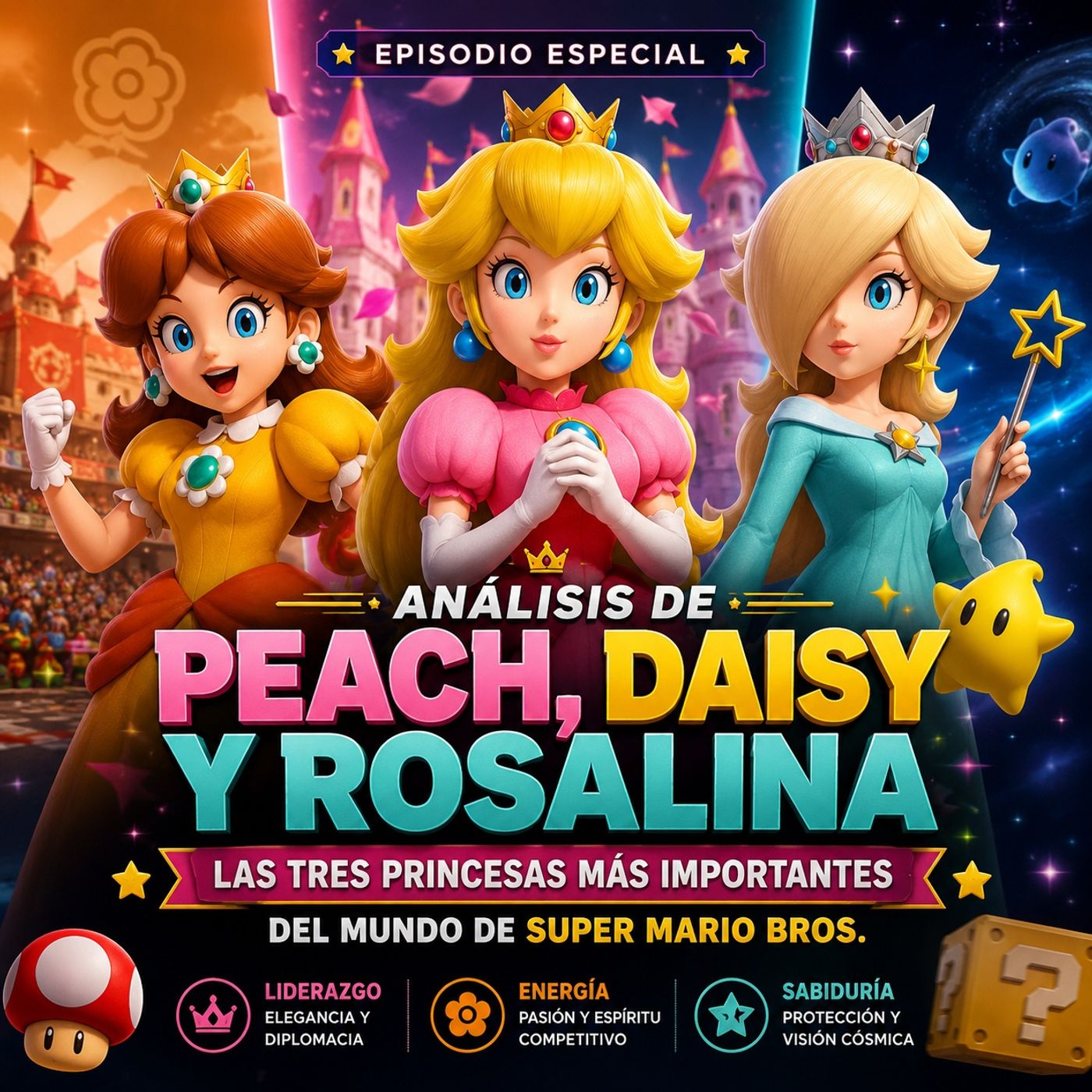 las princesas de Mario Bros episode artwork