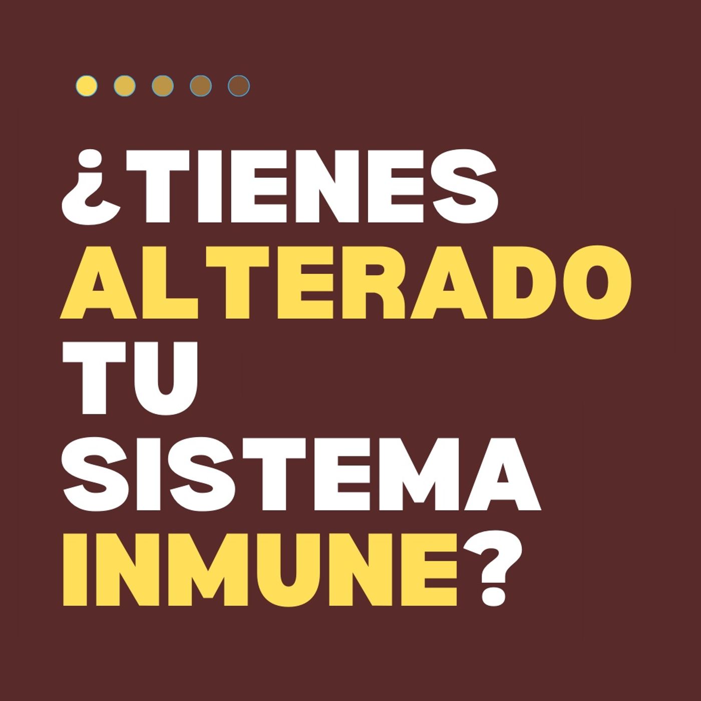 🧏🏻‍♀️ Que está arruinando tu sistema inmune?