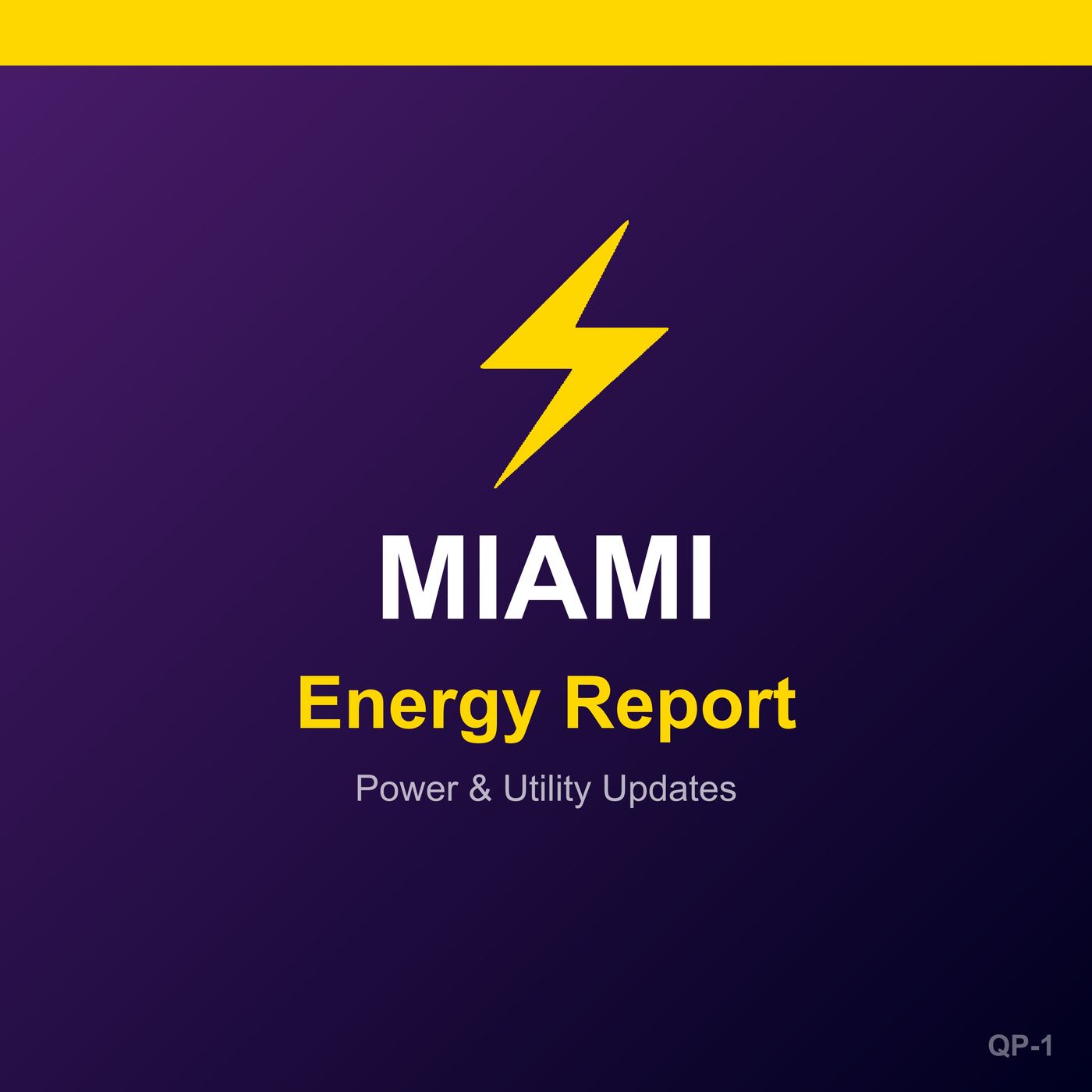 Miami Energy Report cover art