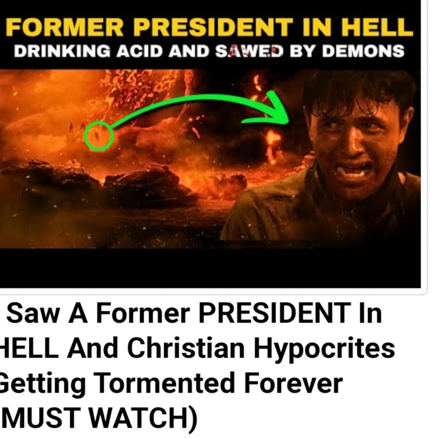I Saw A Former PRESIDENT In HELL And Christian Hypocrites Getting Tormented Forever (MUST WATCH) episode artwork