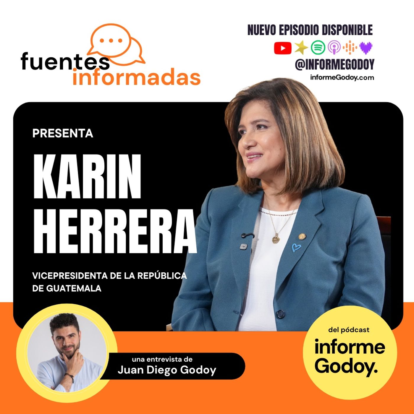 Ep #1 | Vicepresidenta Karin Herrera: "El cargo no es para ser invisible" episode artwork