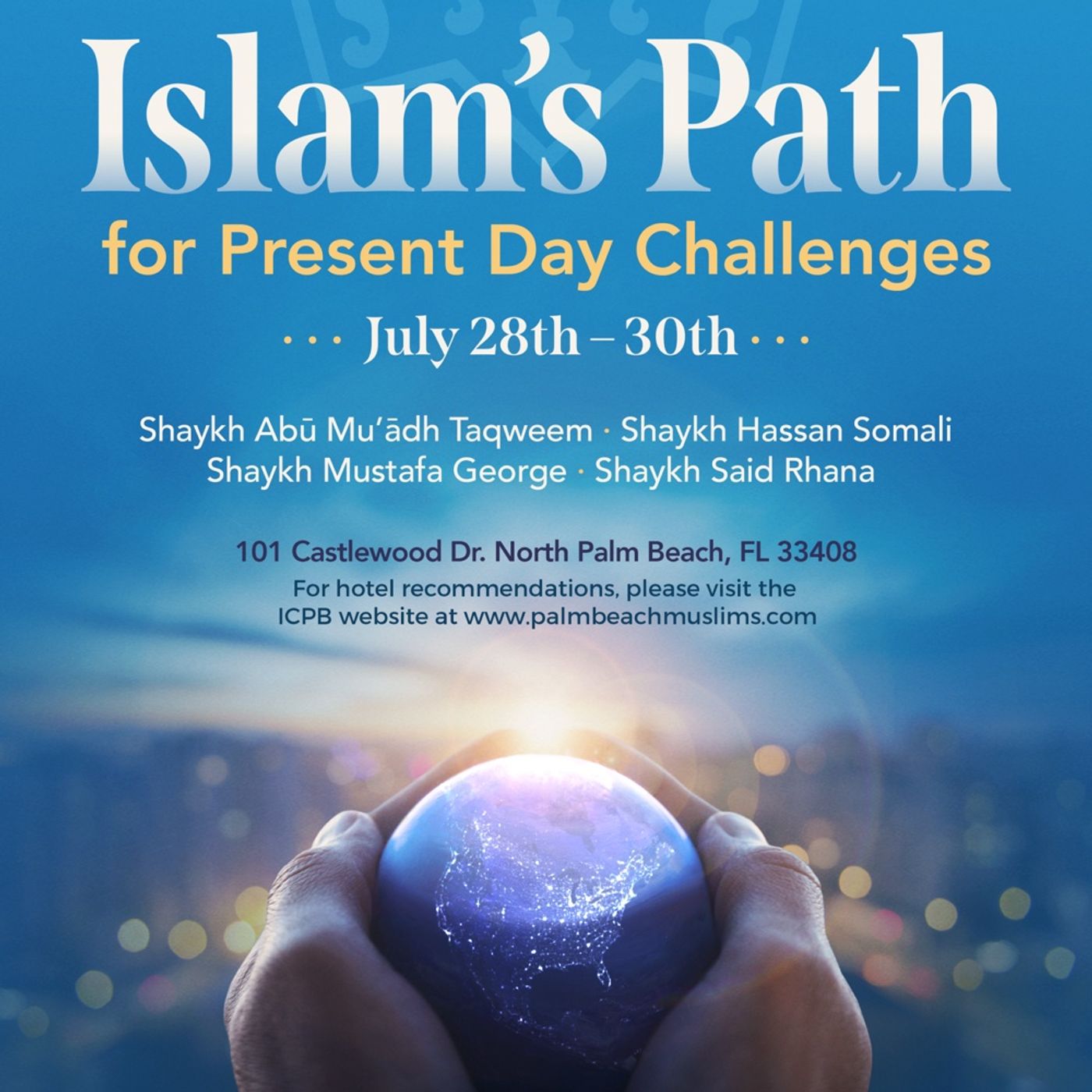 Islam's Path for Present Day Challenges