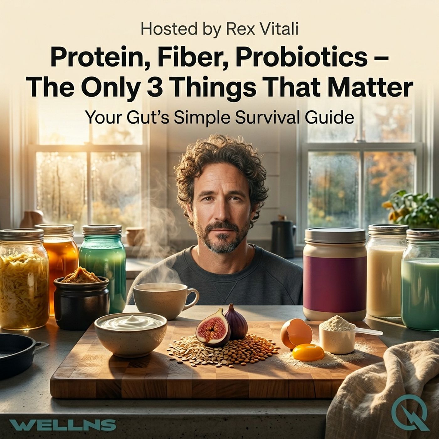 Protein, Fiber, Probiotics – The Only 3 Things That Matter podcast artwork