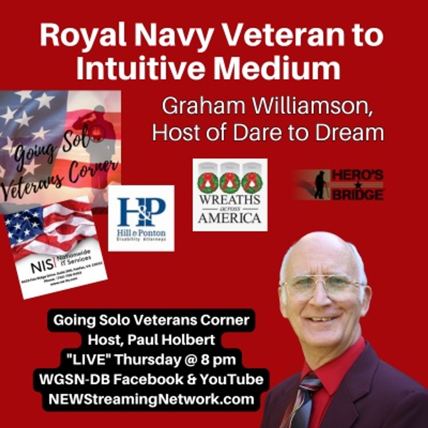 Royal Navy Veteran to Intuitive Medium Graham Williamson episode artwork
