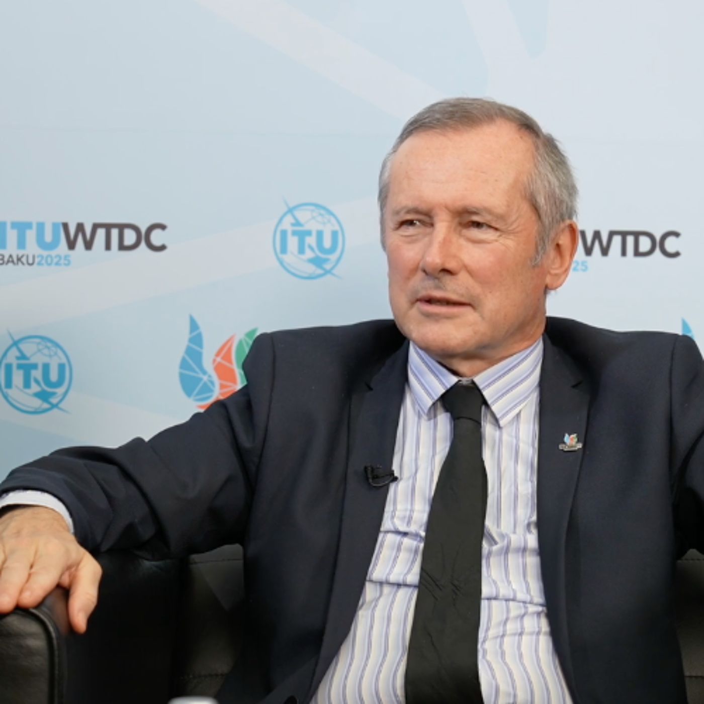 ITU INTERVIEWS @ WTDC-25:  S.E. Éric Fournier, Ambassadeur de France en Azerbaïdjan episode artwork